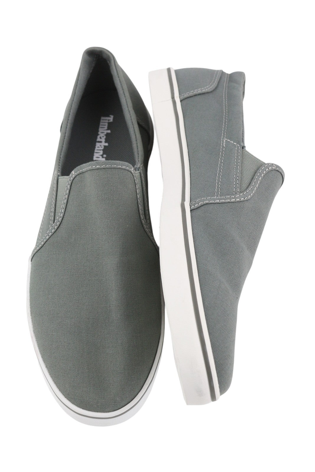 TIMBERLAND A1UY5 vyriški batai EU43/43.5 pilki įmaunami žemapadžiai migdolų noselės laisvalaikio batai 