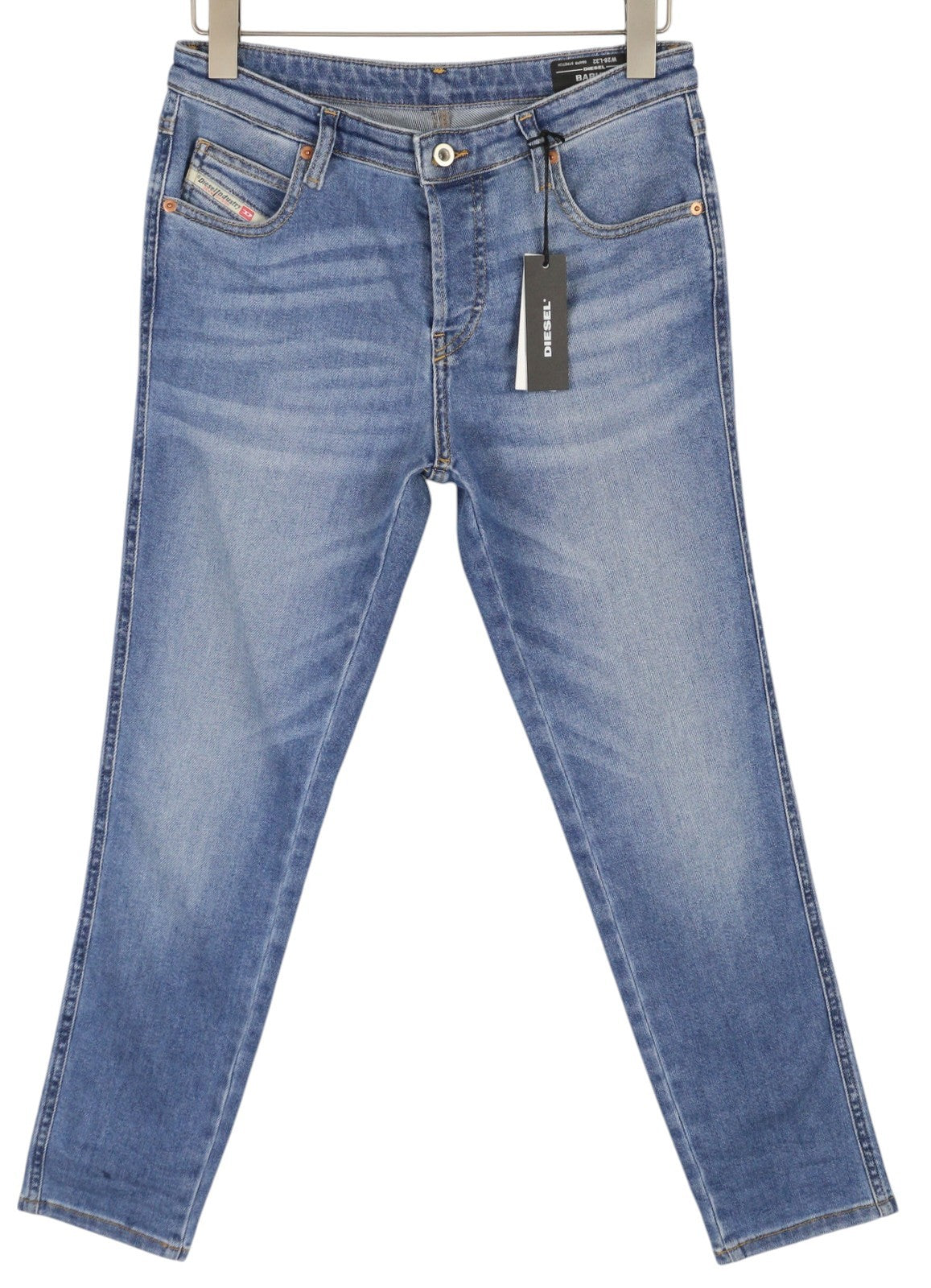 DIESEL Babhila 084PR moteriški džinsai W28/L32 Slim Regular Waist Tamprūs, RRP 150 € 