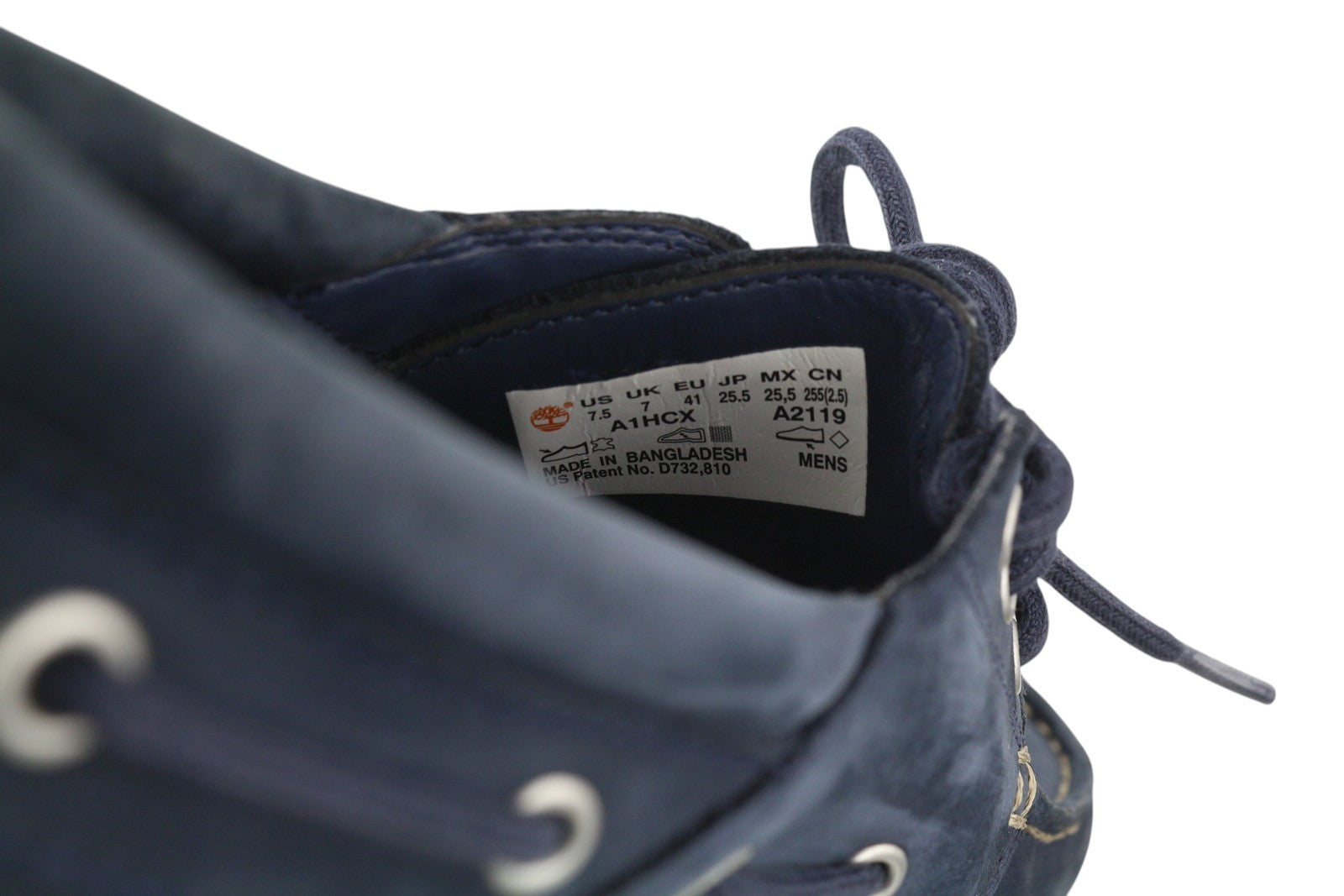 TIMBERLAND A1HCX vyriški batai EU41/41.5 mėlyni, odiniai, „Sensorflex Comfort System“. 