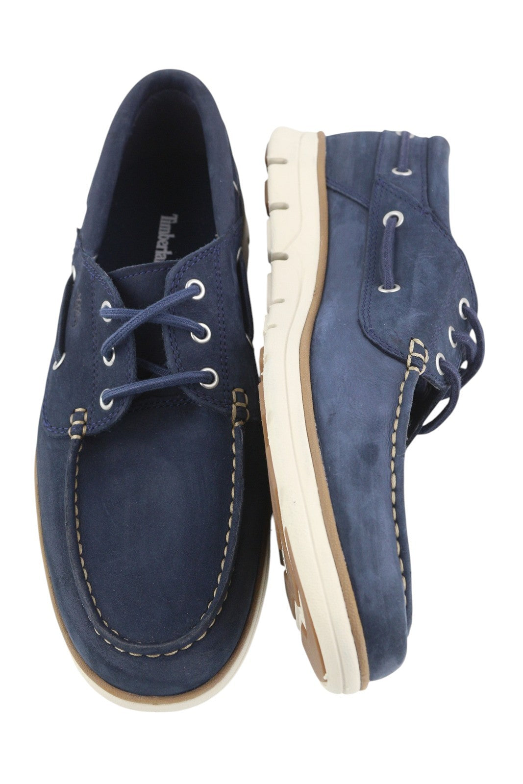 TIMBERLAND A1HCX vyriški batai EU41/41.5 mėlyni, odiniai, „Sensorflex Comfort System“. 