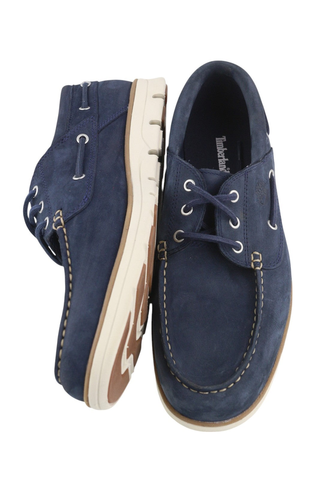 TIMBERLAND A1HCX vyriški batai EU41/41.5 mėlyni, odiniai, „Sensorflex Comfort System“. 