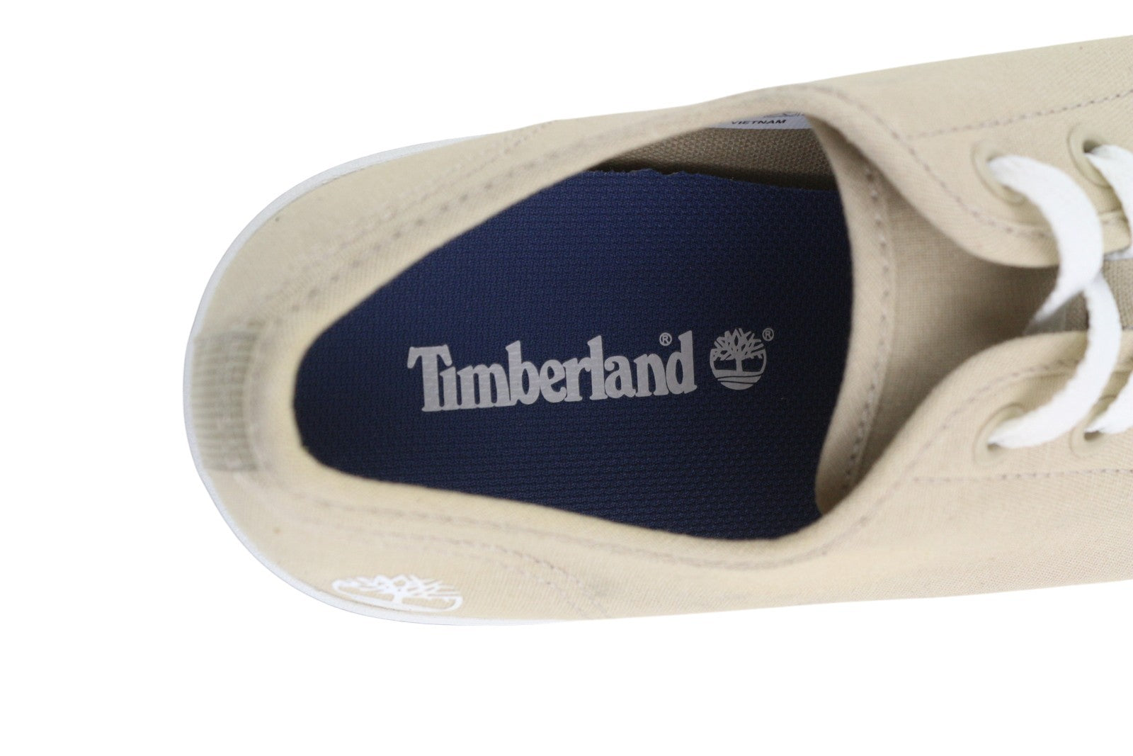 TIMBERLAND A268U vyriški sportbačiai EU41.5/42 smėlio spalvos, žema pakulnė, suvarstomi laisvalaikio bateliai 
