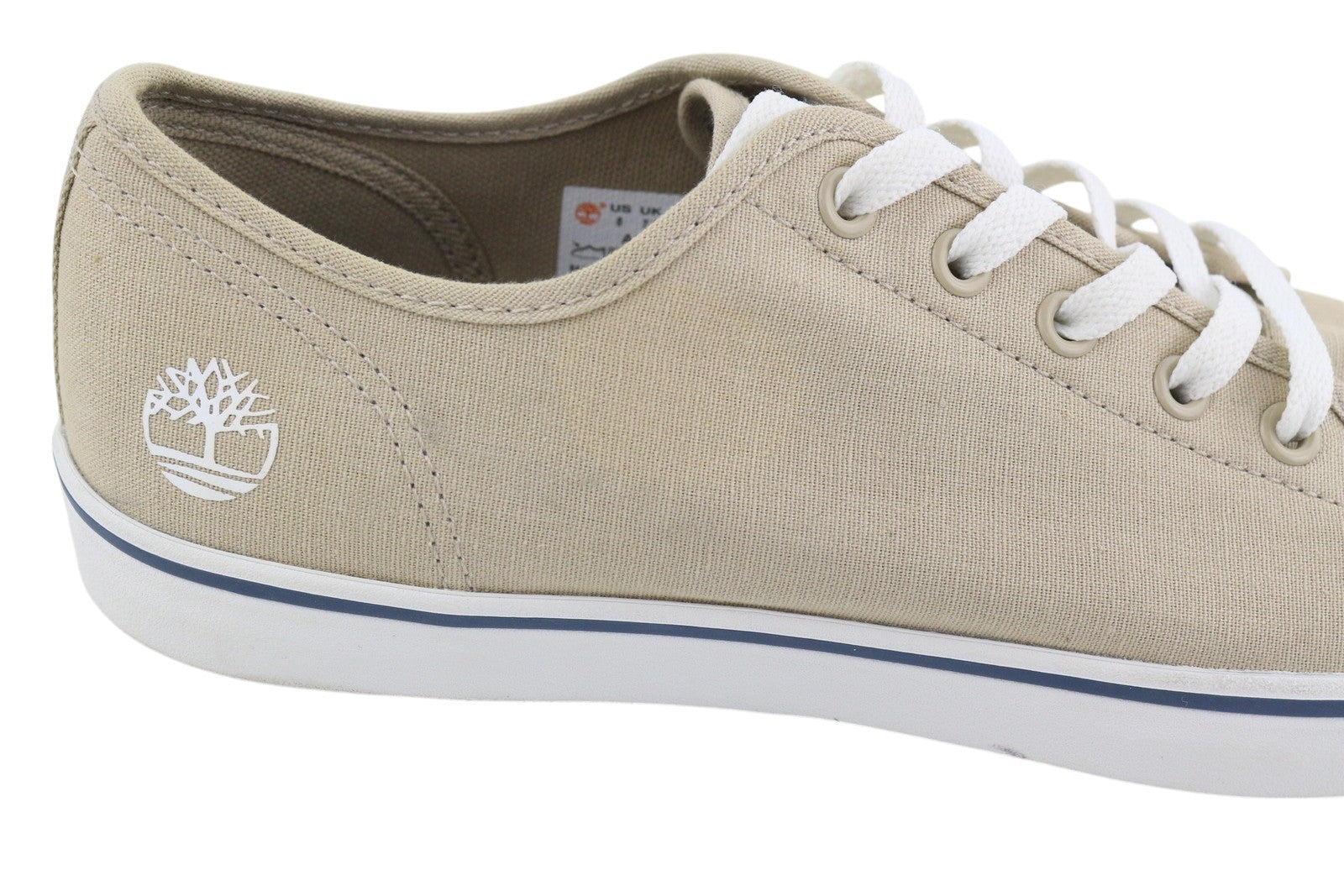 TIMBERLAND A268U vyriški sportbačiai EU41.5/42 smėlio spalvos, žema pakulnė, suvarstomi laisvalaikio bateliai 