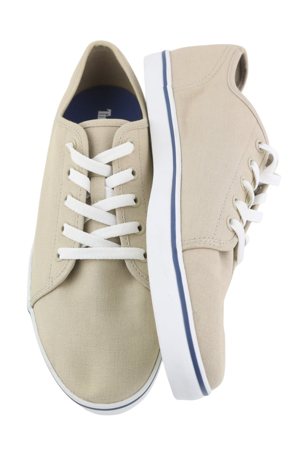 TIMBERLAND A268U vyriški sportbačiai EU41.5/42 smėlio spalvos, žema pakulnė, suvarstomi laisvalaikio bateliai 