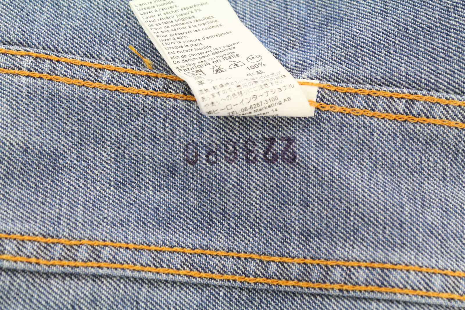 NUDIE Terry Natural Worn vyriška striukė M sendinto stiliaus mėlyna išblukusi sagų užsegimas PL 