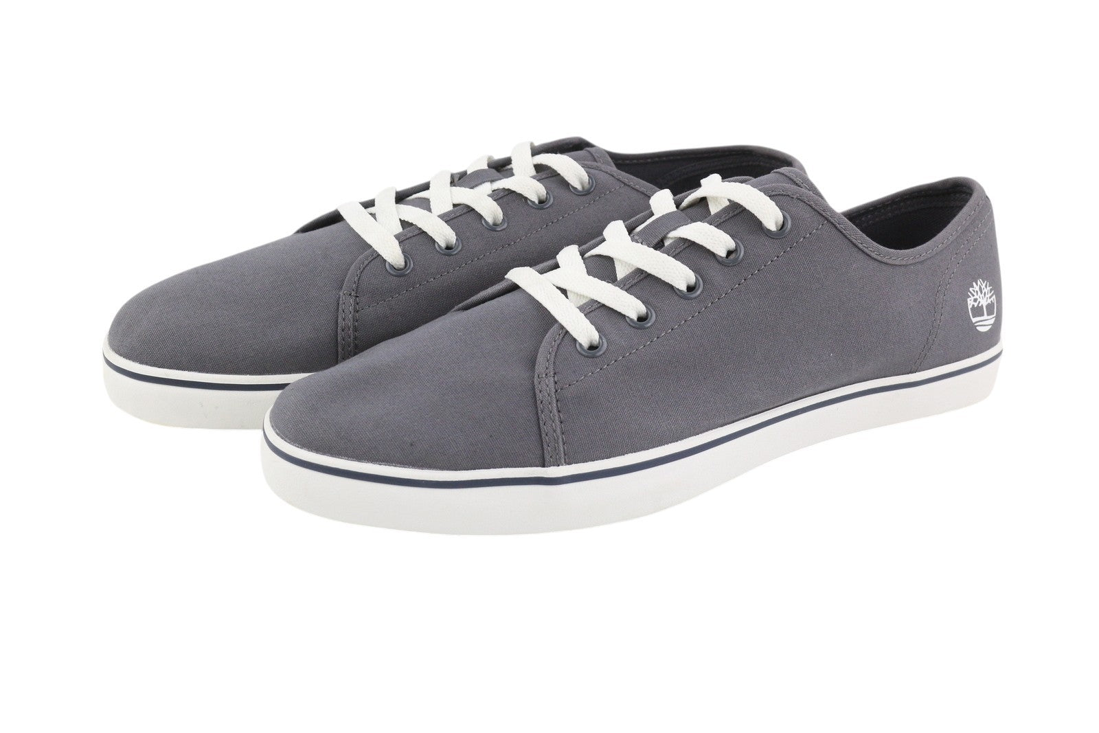 TIMBERLAND A268J vyriški sportbačiai EU43/43.5 pilki žemi bateliai su raišteliais laisvalaikio sportbačiai 