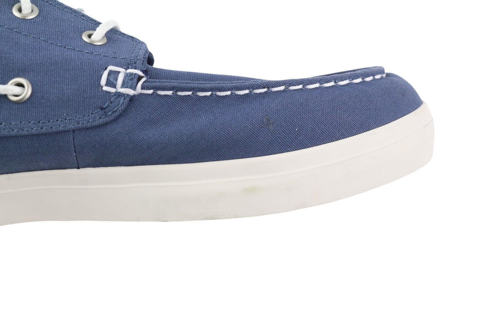 TIMBERLAND A1YEU vyriški batai EU44/44.5 mėlyni su raišteliais užsegami žemapadžiai laiviniai laisvalaikio batai 