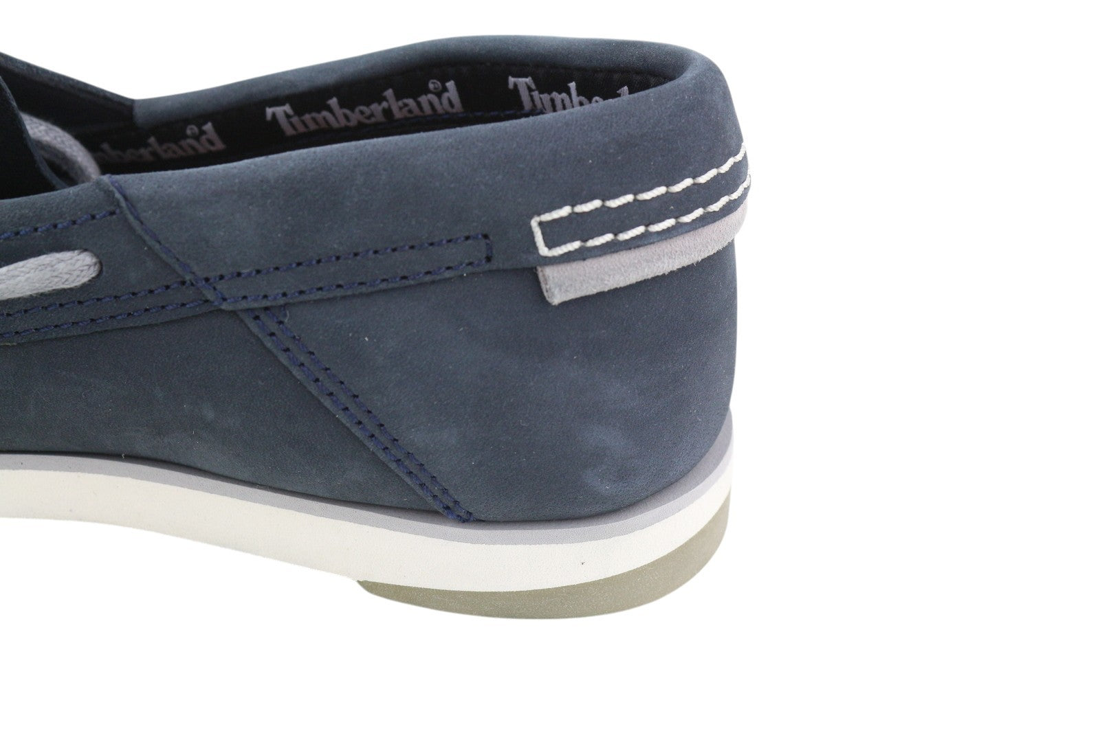 TIMBERLAND A416H vyriški batai EU41.5/42 tamsiai mėlyna odinė valties formos odinė avalynė „True Cloud Comfort“ 