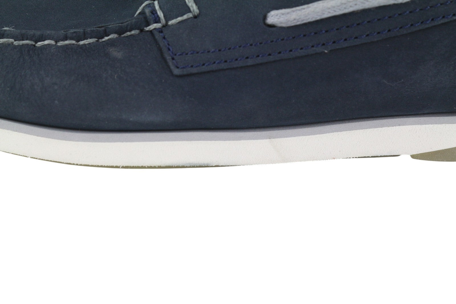 TIMBERLAND A416H vyriški batai EU41.5/42 tamsiai mėlyna odinė valties formos odinė avalynė „True Cloud Comfort“ 