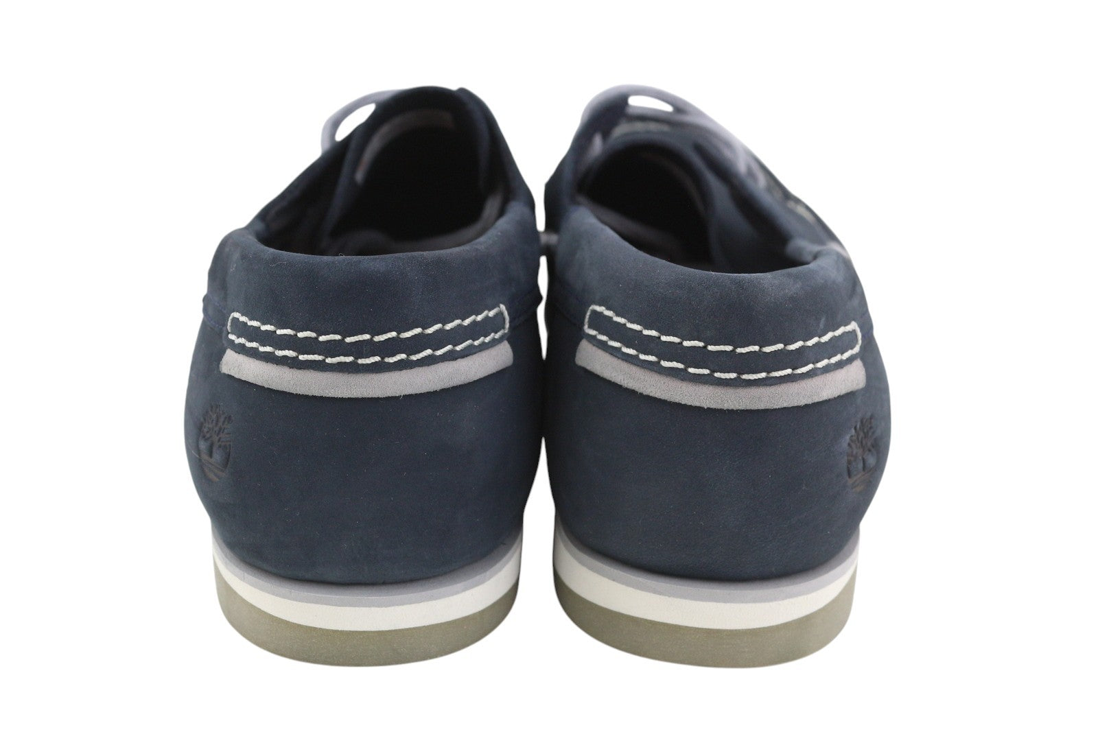 TIMBERLAND A416H vyriški batai EU41.5/42 tamsiai mėlyna odinė valties formos odinė avalynė „True Cloud Comfort“ 