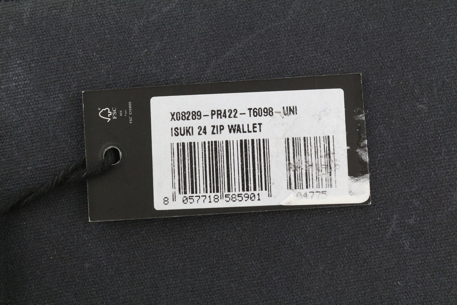 DIESEL Isuki 24 užtrauktukų unisex piniginė, VIENO DYDŽIO, juoda, užsegama užtrauktuku, rekomenduojama kaina – 150 €