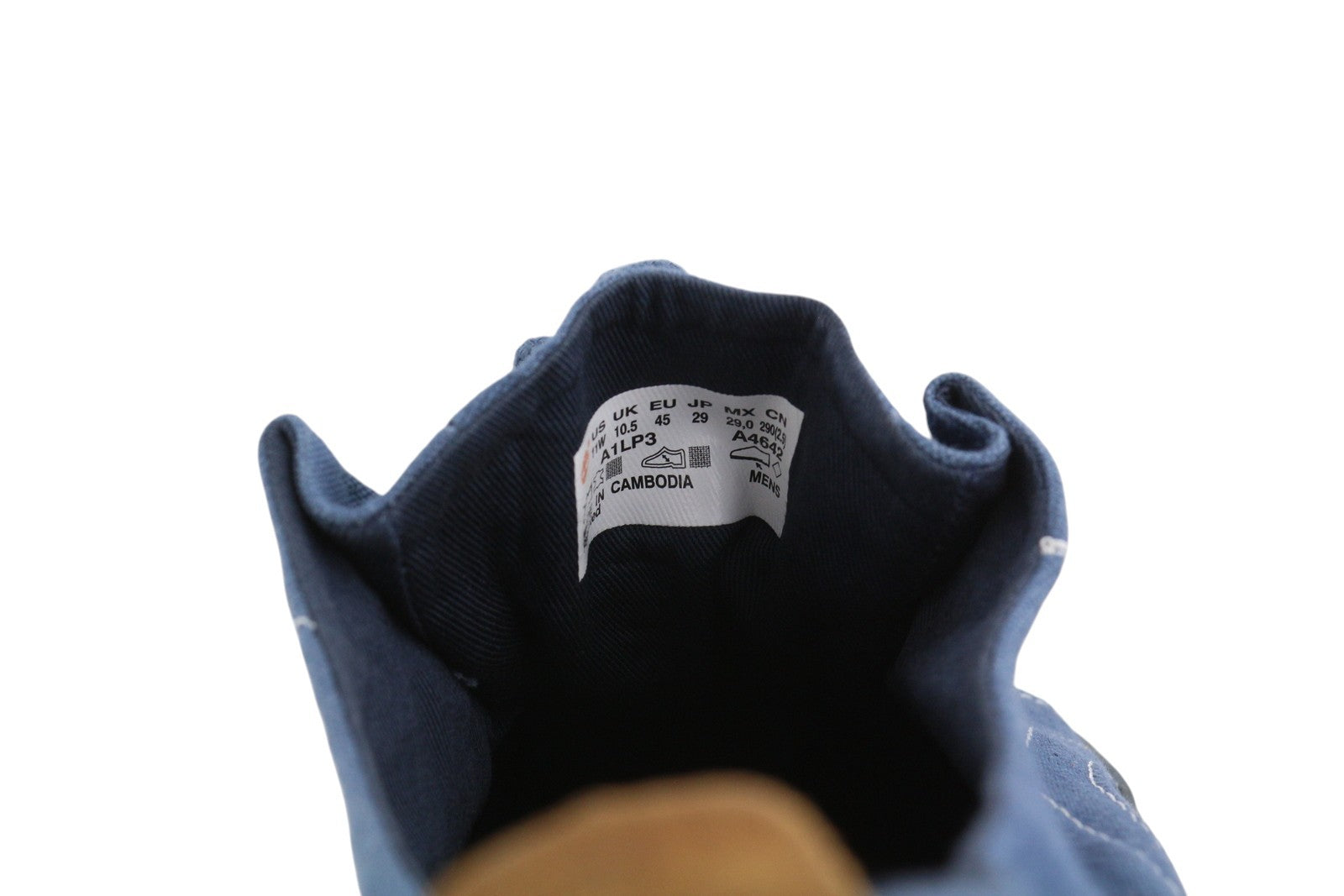 TIMBERLAND A1LP3 vyriški sportbačiai EU45/45.5 mėlyni sportbačiai su „Sensorflex Comfort System“ 