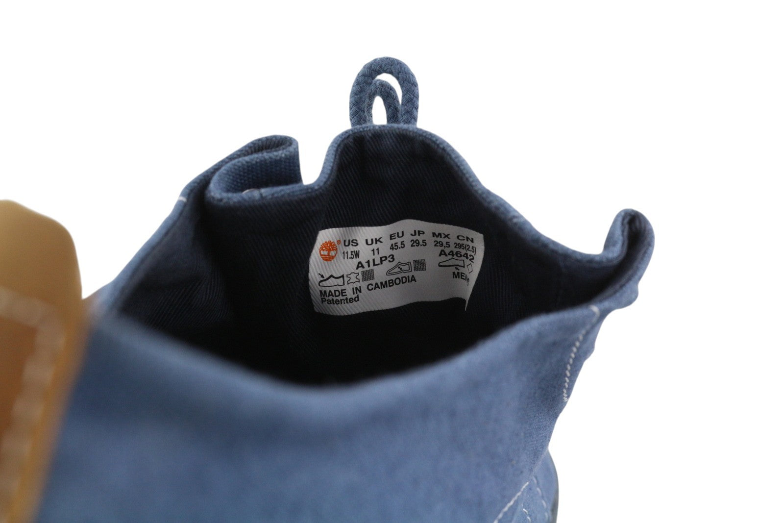 TIMBERLAND A1LP3 vyriški sportbačiai EU45/45.5 mėlyni sportbačiai su „Sensorflex Comfort System“ 