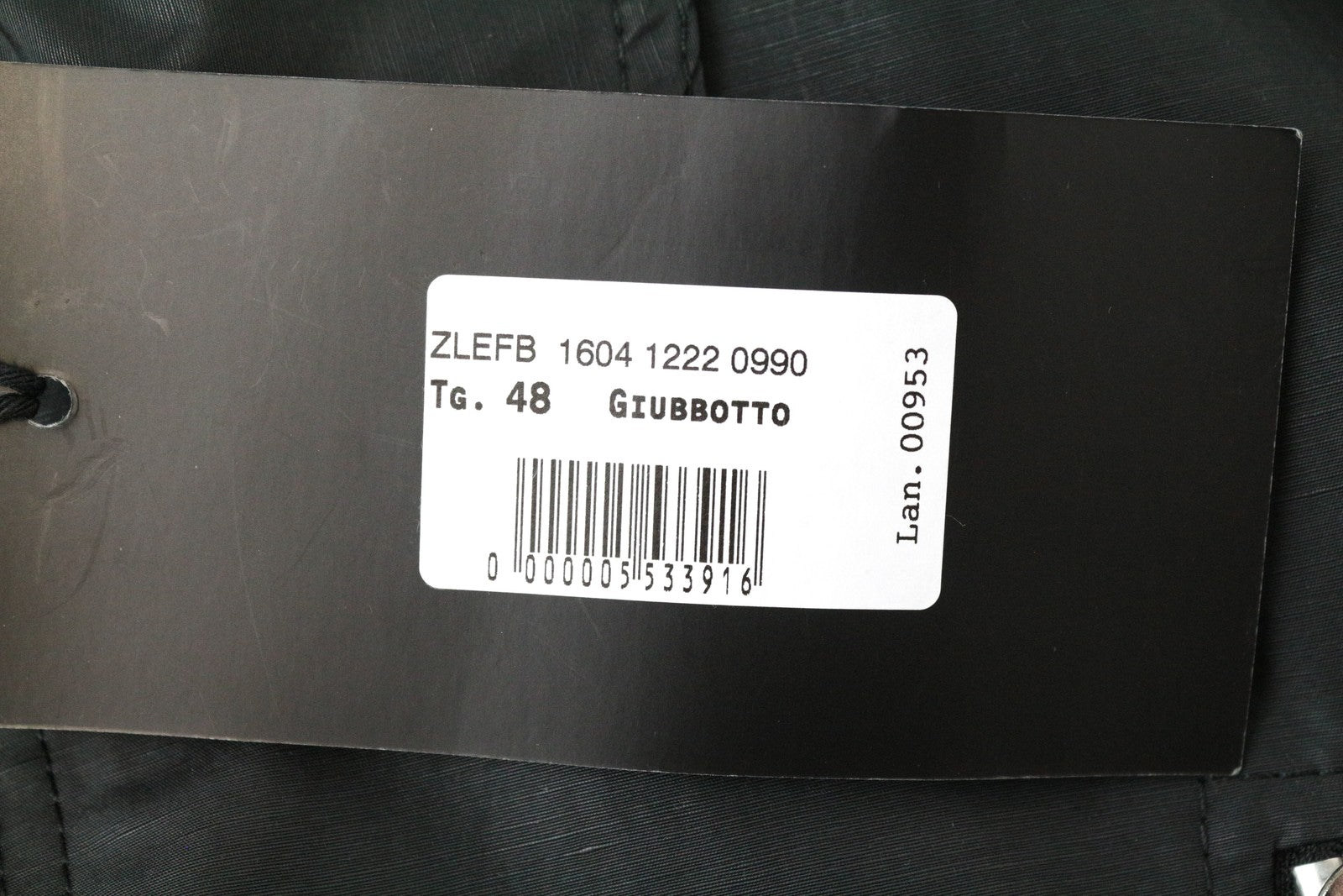 RICHMOND 48 Men's Lightweight Linen Blend Long Black Casual Jacket