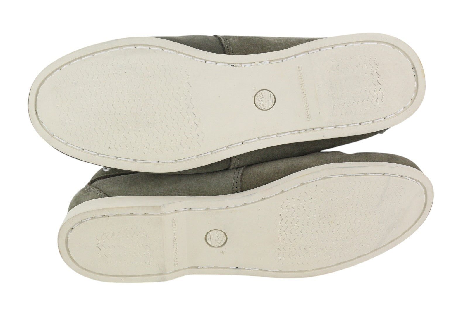 TIMBERLAND A1P1M vyriški batai EU41.5/42 pilki odiniai „Boat Ortholite“ be žymių 