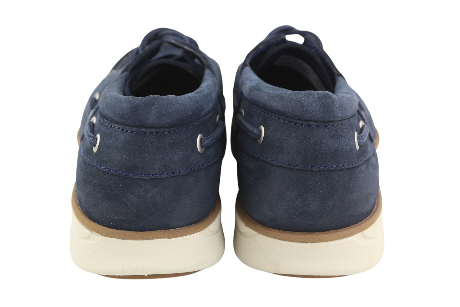 TIMBERLAND A1HCX vyriški batai EU41.5/42 mėlyna odinė valties formos „Sensorflex Comfort System“ 