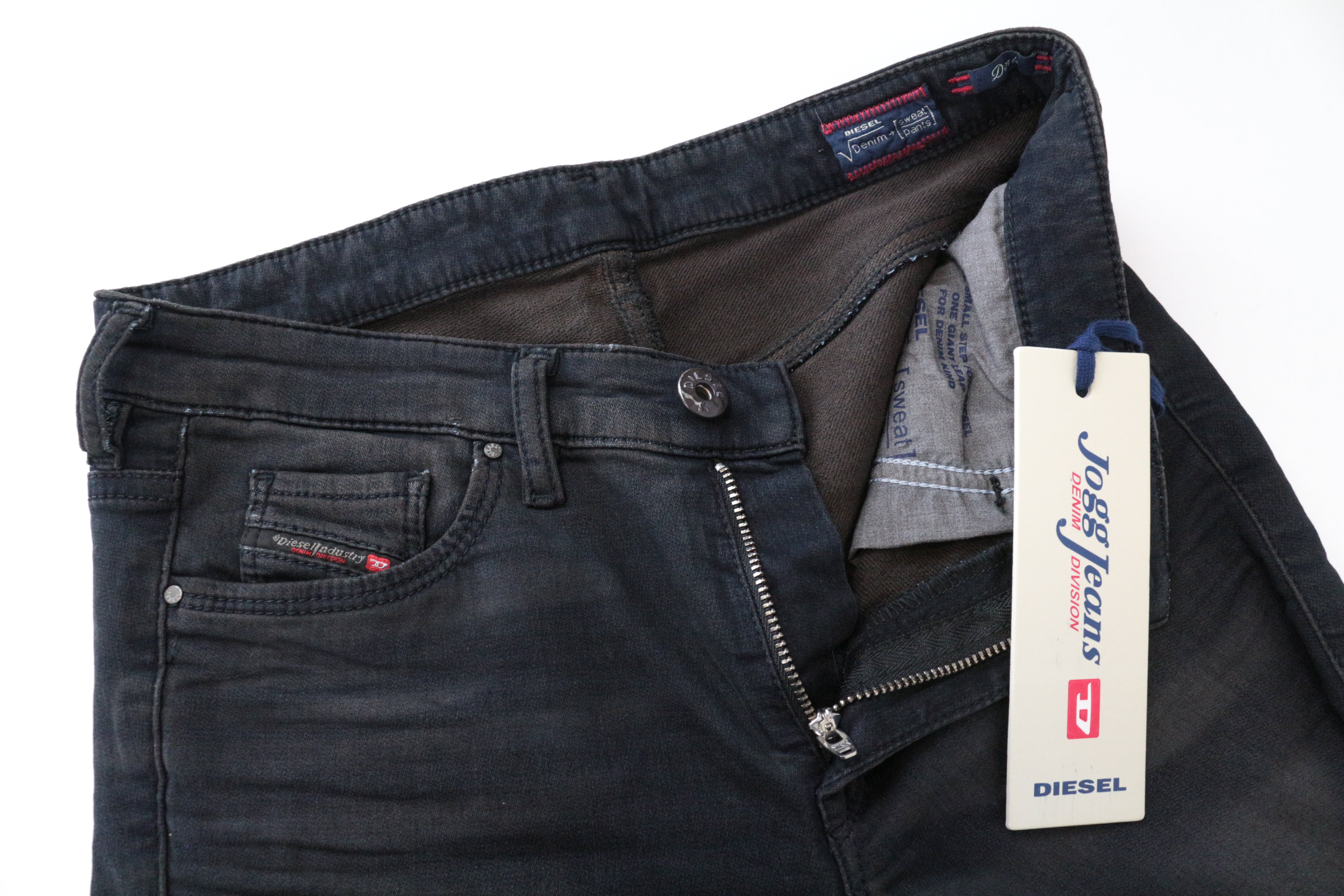 DIESEL Doris-NE 0669Q W27 moteriškos mėlynos Slim Skinny Jogg tamprios džinsinės kelnės 