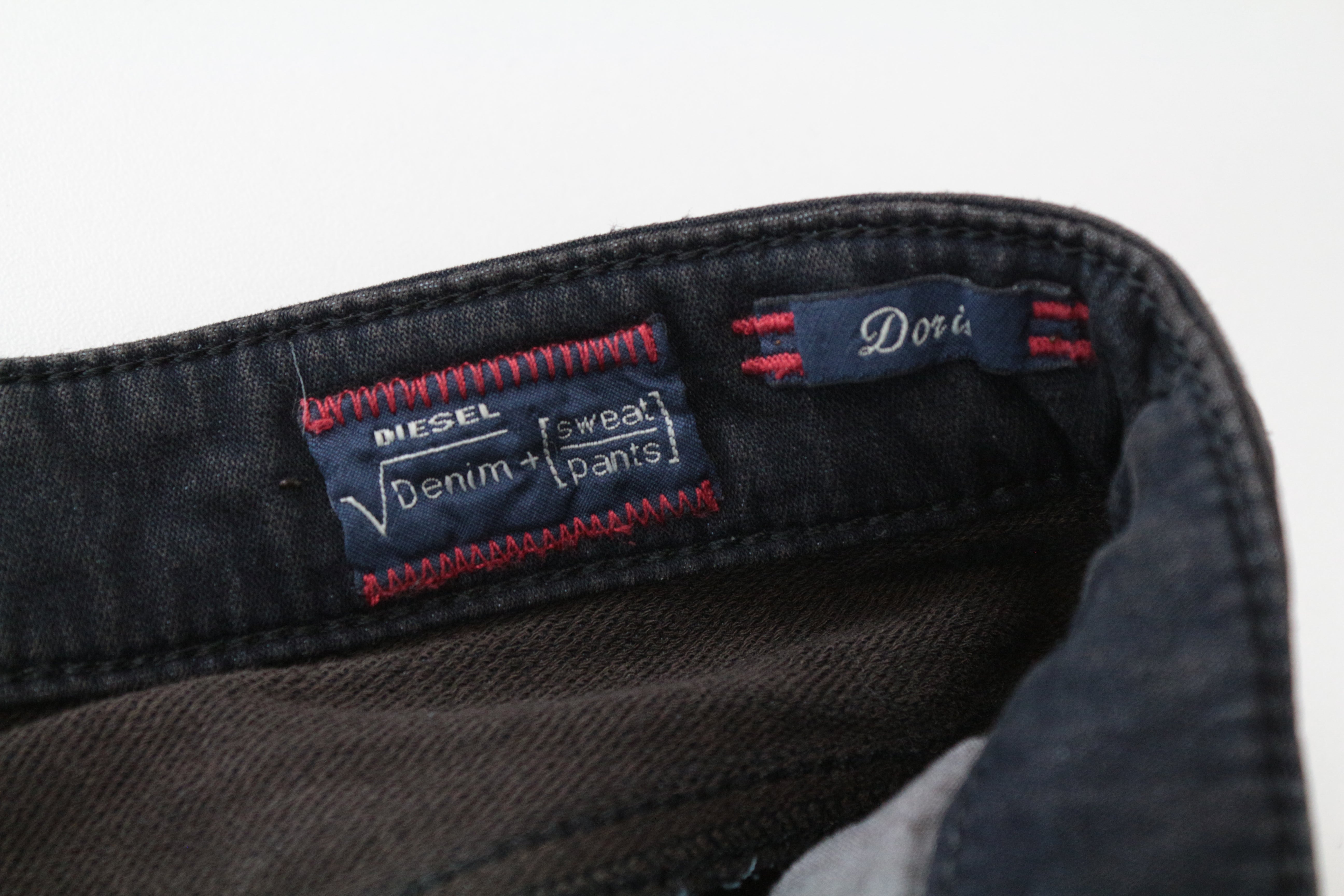 DIESEL Doris-NE 0669Q W27 moteriškos mėlynos Slim Skinny Jogg tamprios džinsinės kelnės 