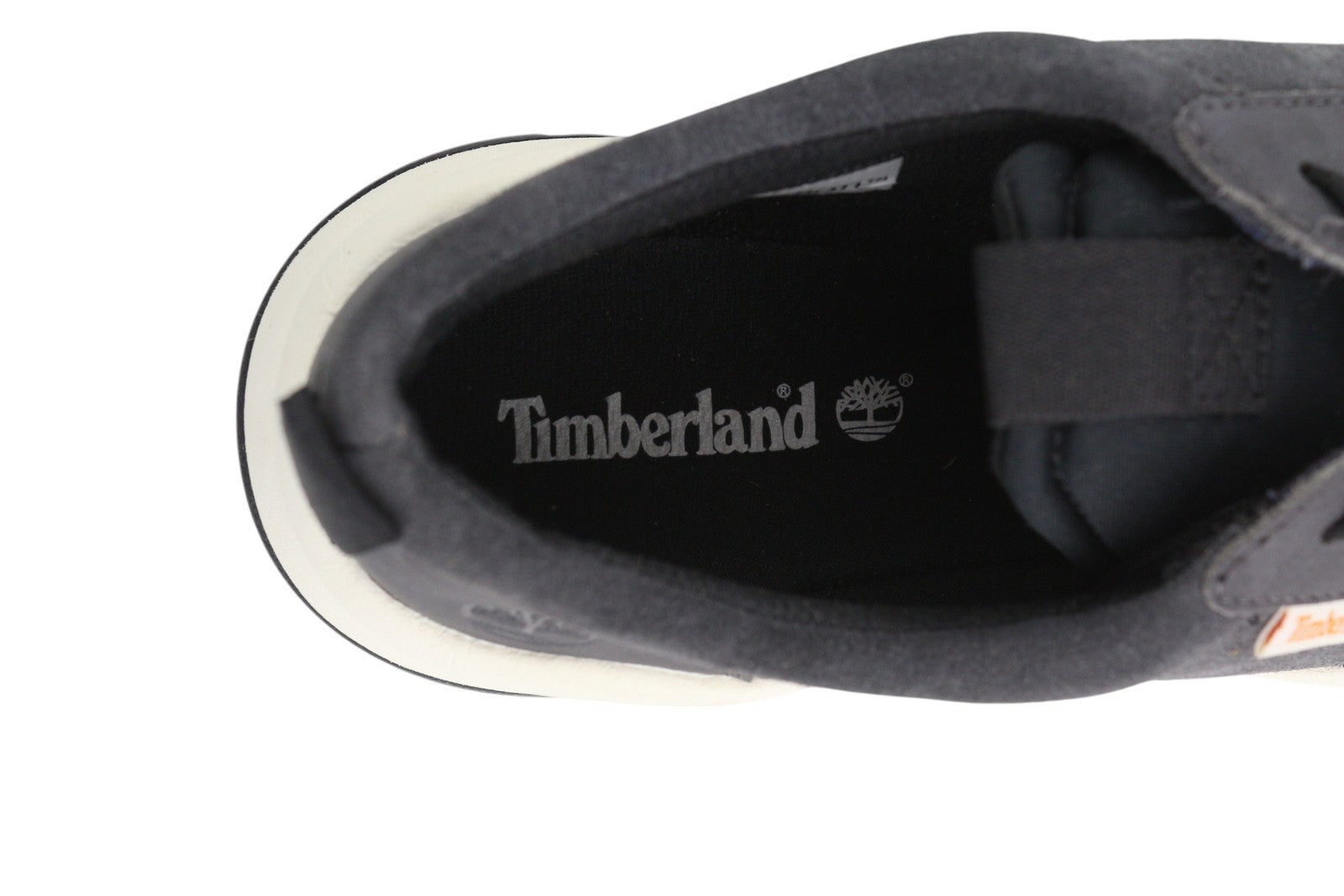 TIMBERLAND A2CA3 vyriški sportbačiai EU43/43.5 pilki odiniai žemapadžiai sportbačiai su raišteliais 