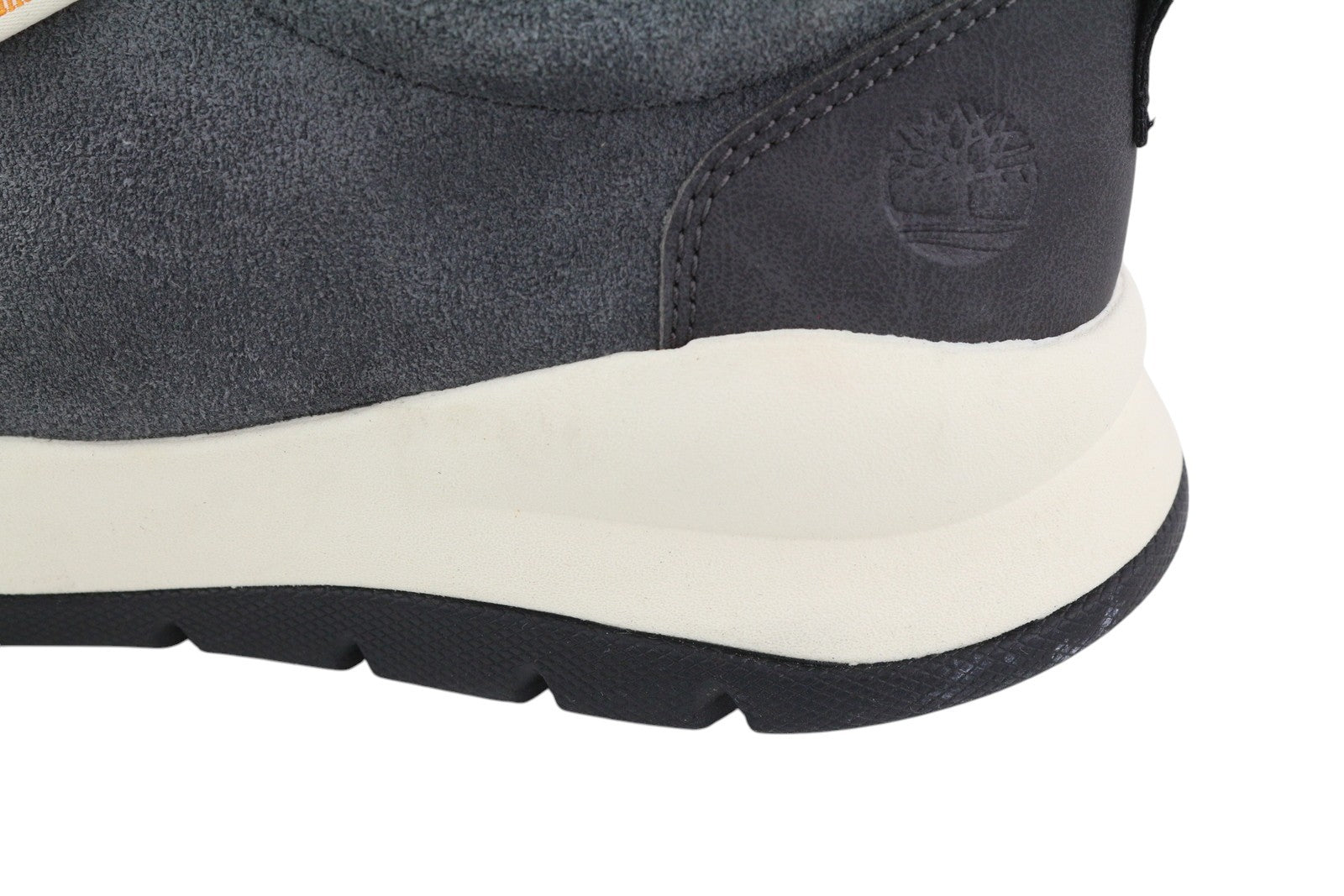 TIMBERLAND A2CA3 vyriški sportbačiai EU43/43.5 pilki odiniai žemapadžiai sportbačiai su raišteliais 