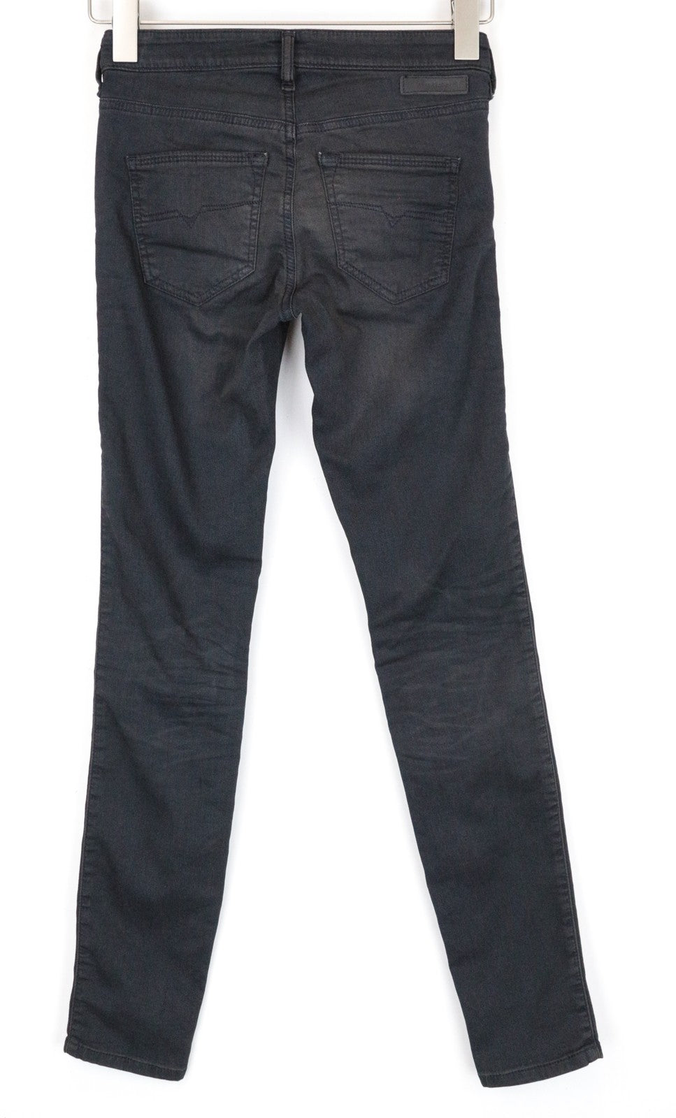 DIESEL Doris-NE 0669Q W24 mergaitiškos mėlynos plonos, aptemptos jogging džinsinės kelnės 