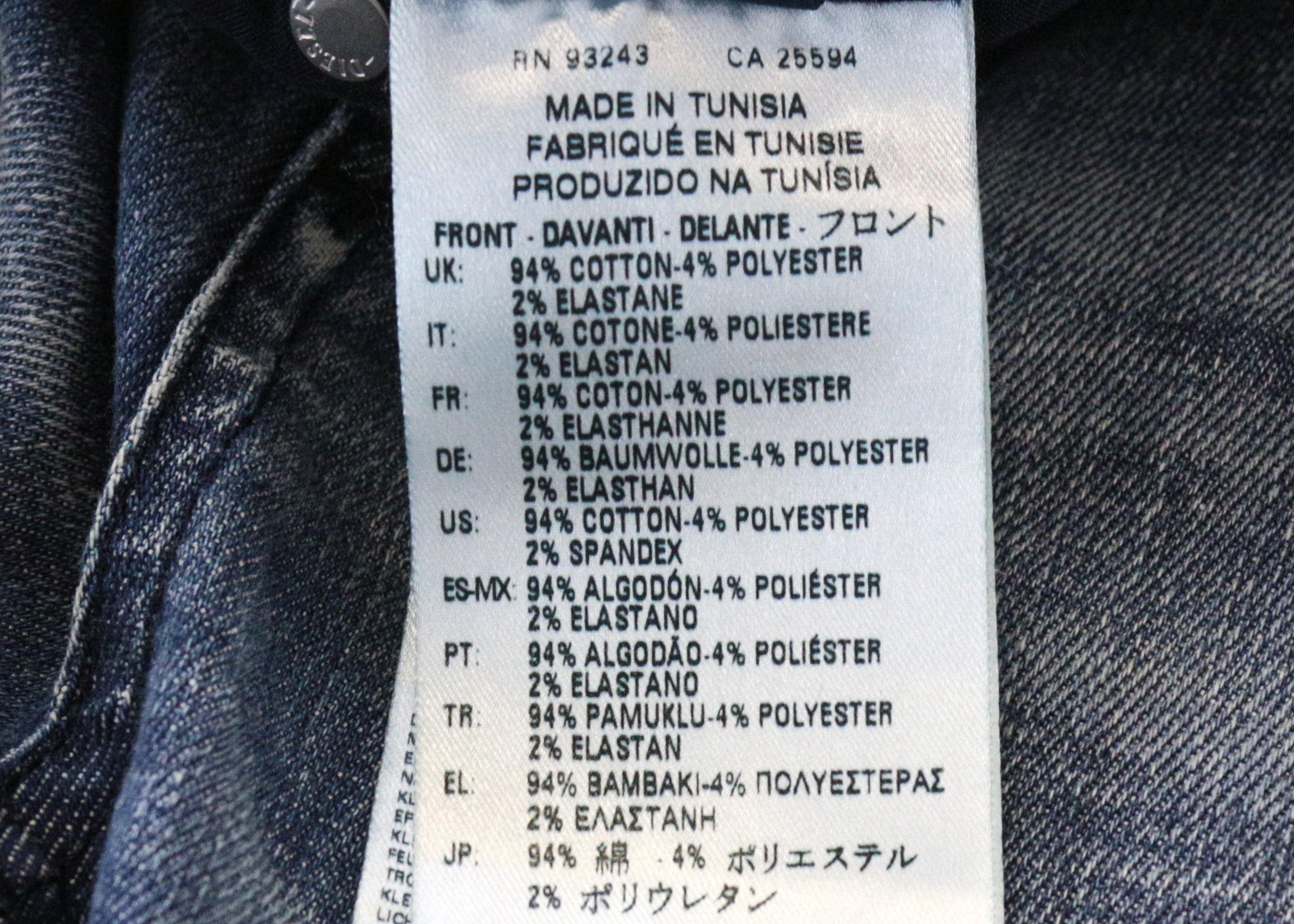 DIESEL Fayza-NE 0667A W25 Boyfriend Fit moteriški skalbti jogg džinsai 