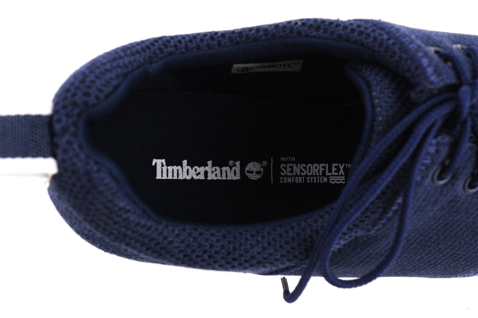 TIMBERLAND A2A9P-A5550 vyriški sportbačiai EU43.5/44.5 mėlyni žemapadžiai tekstiliniai sportbačiai 
