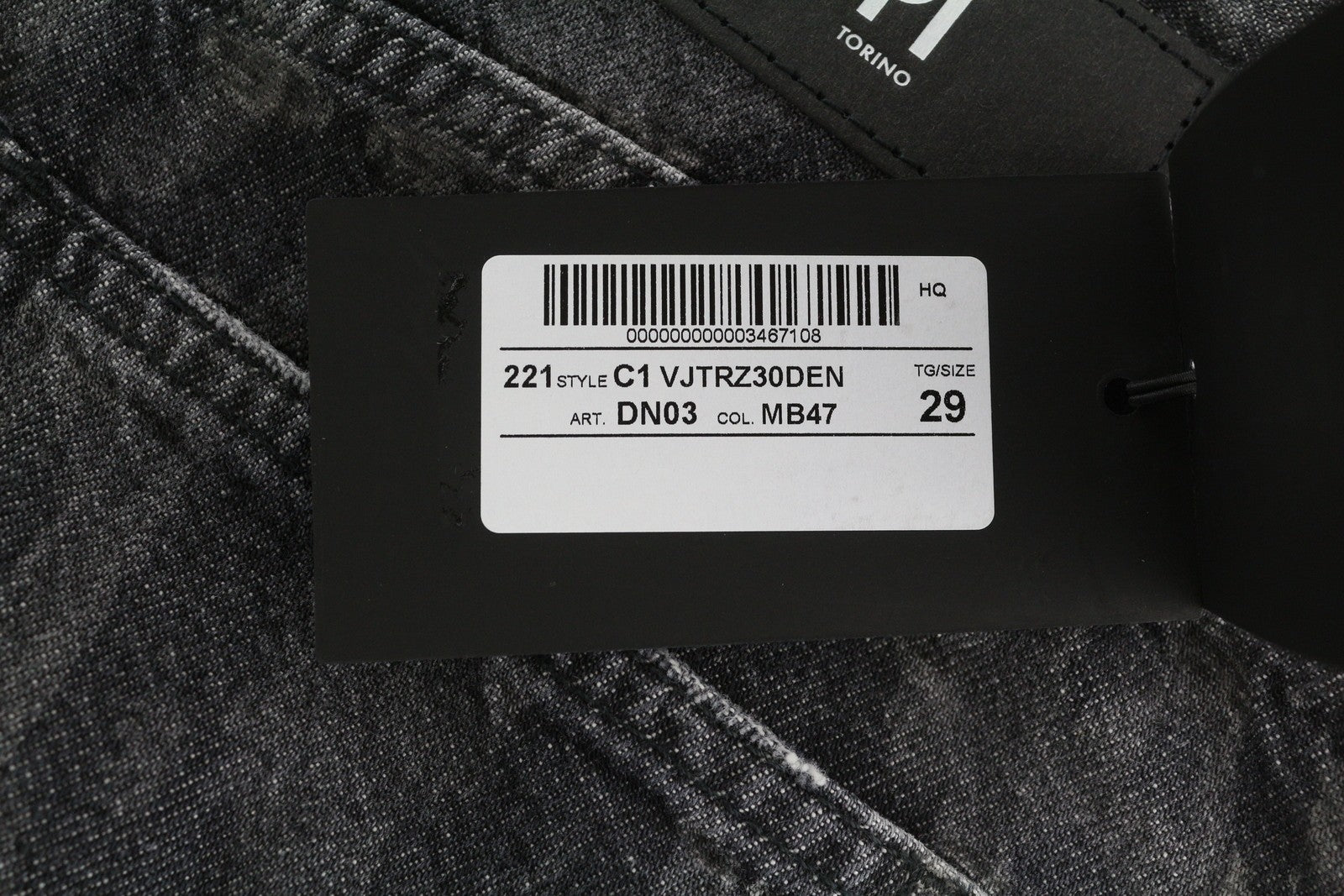 PT TORINO Tracy moteriški džinsai W29 pilki, skalbti tiesūs, iki kulkšnių 