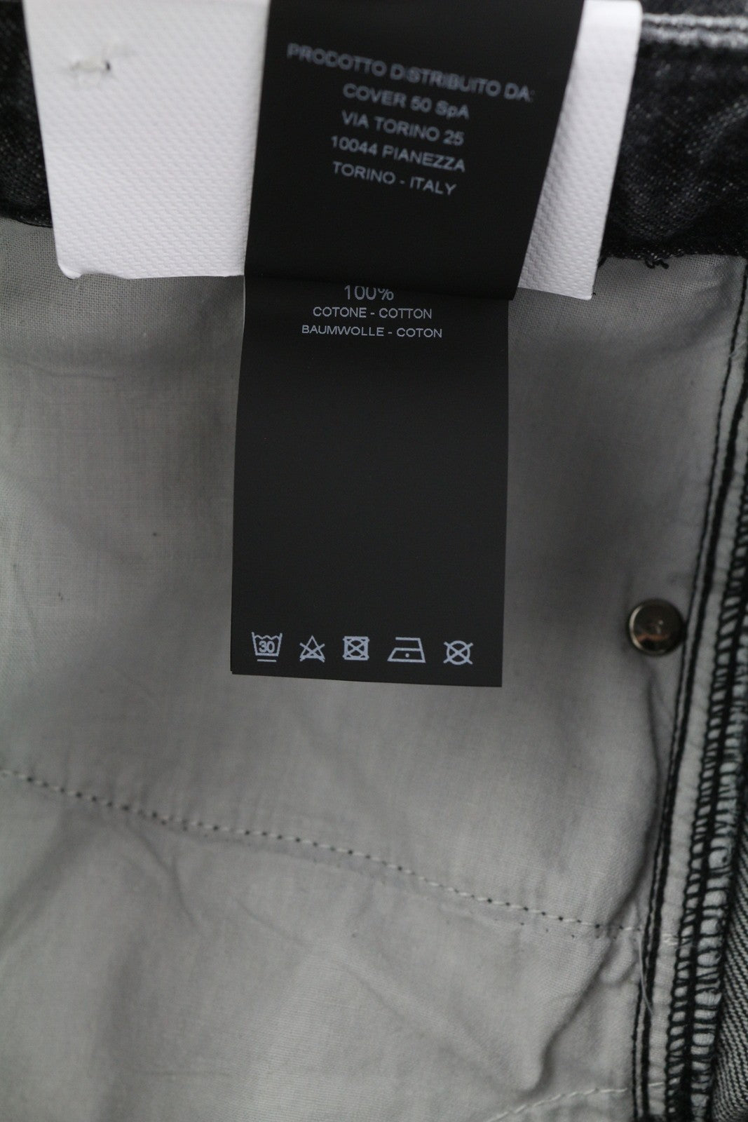 PT TORINO Tracy moteriški džinsai W29 pilki, skalbti tiesūs, iki kulkšnių 