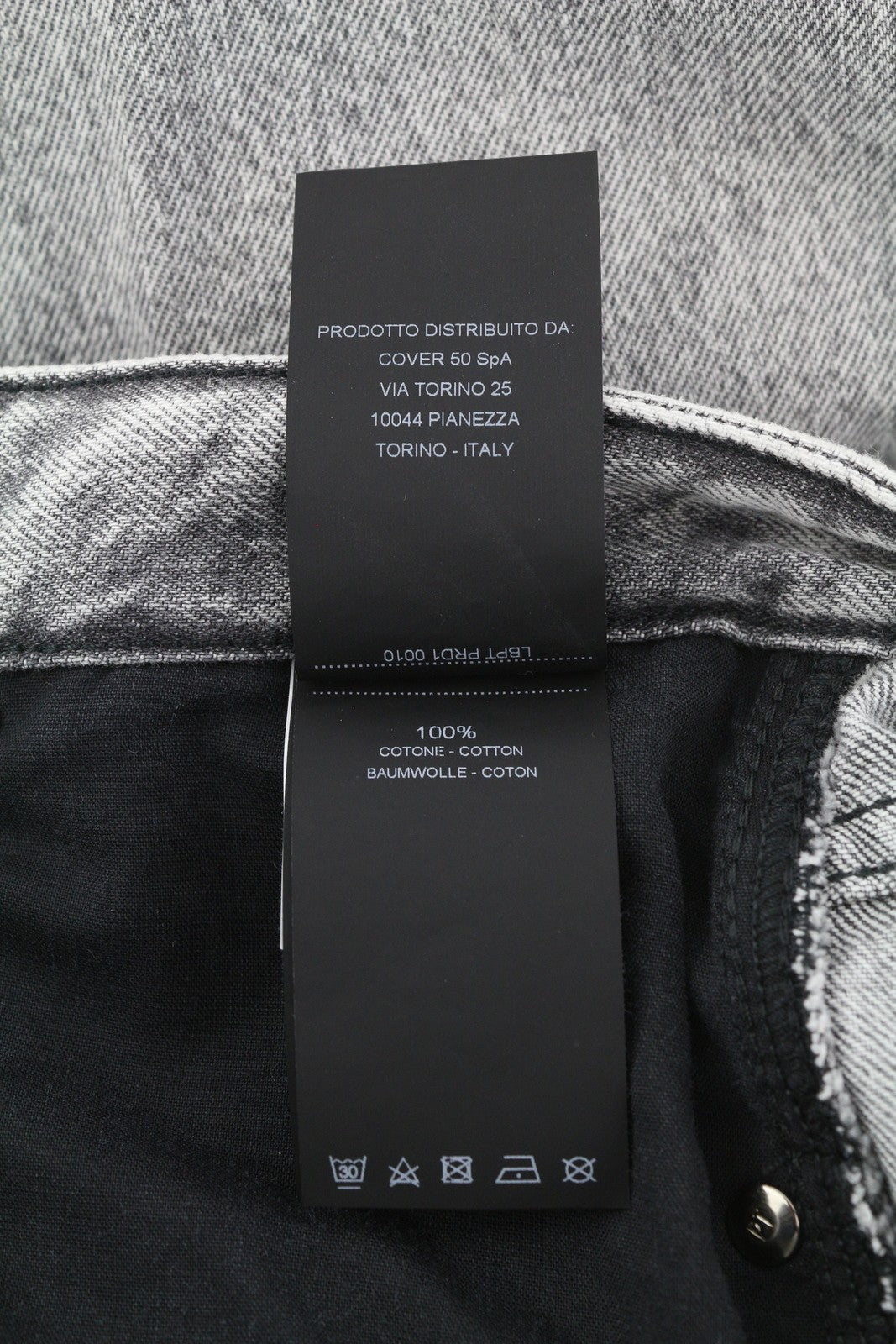 PT TORINO Tracy moteriški džinsai W28 pilki, skalbti tiesūs iki kulkšnių 