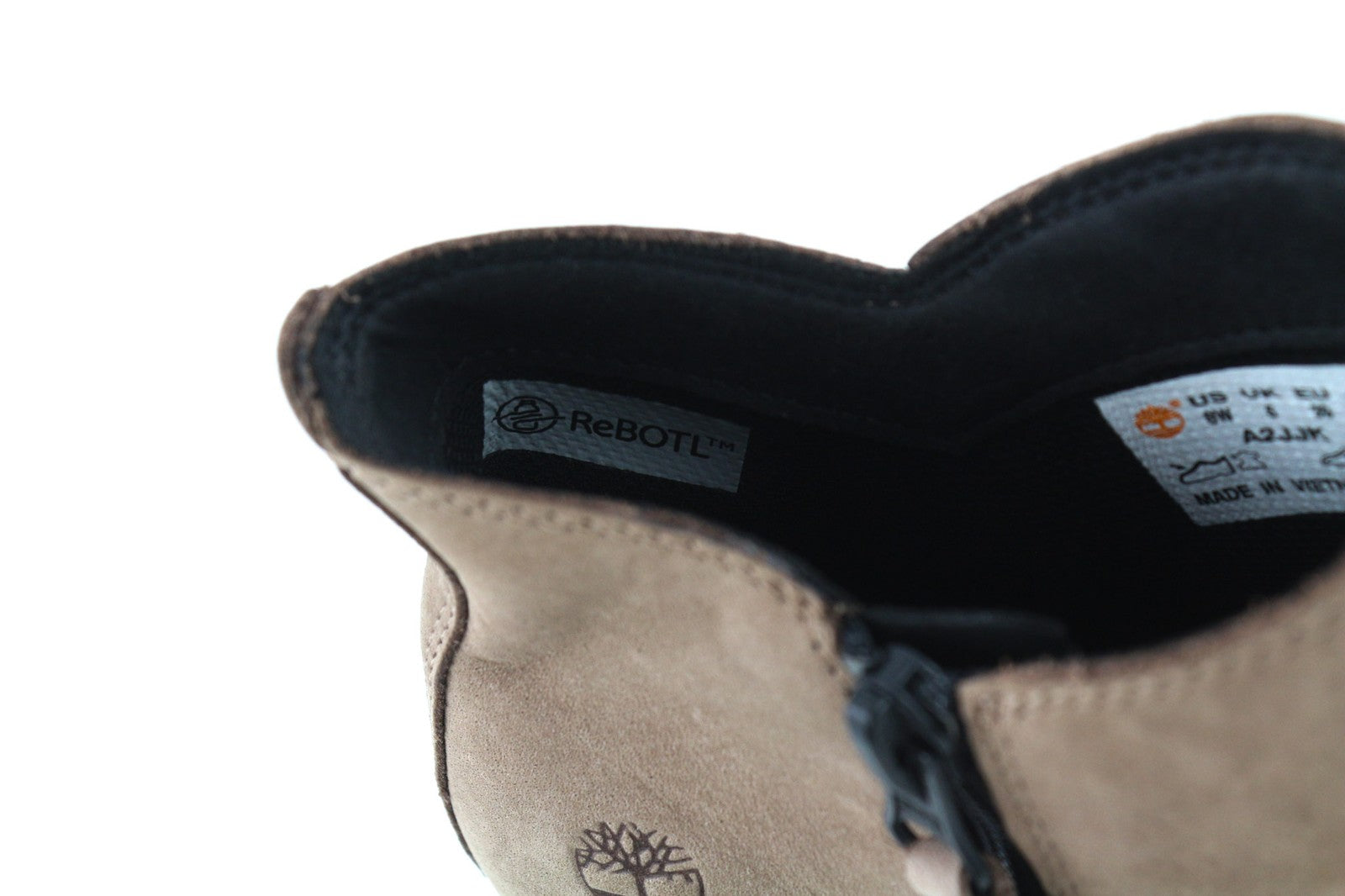 TIMBERLAND A2JJK-A6034 moteriški batai EU38/39 rudi odiniai užtrauktuku aukštakulniai 