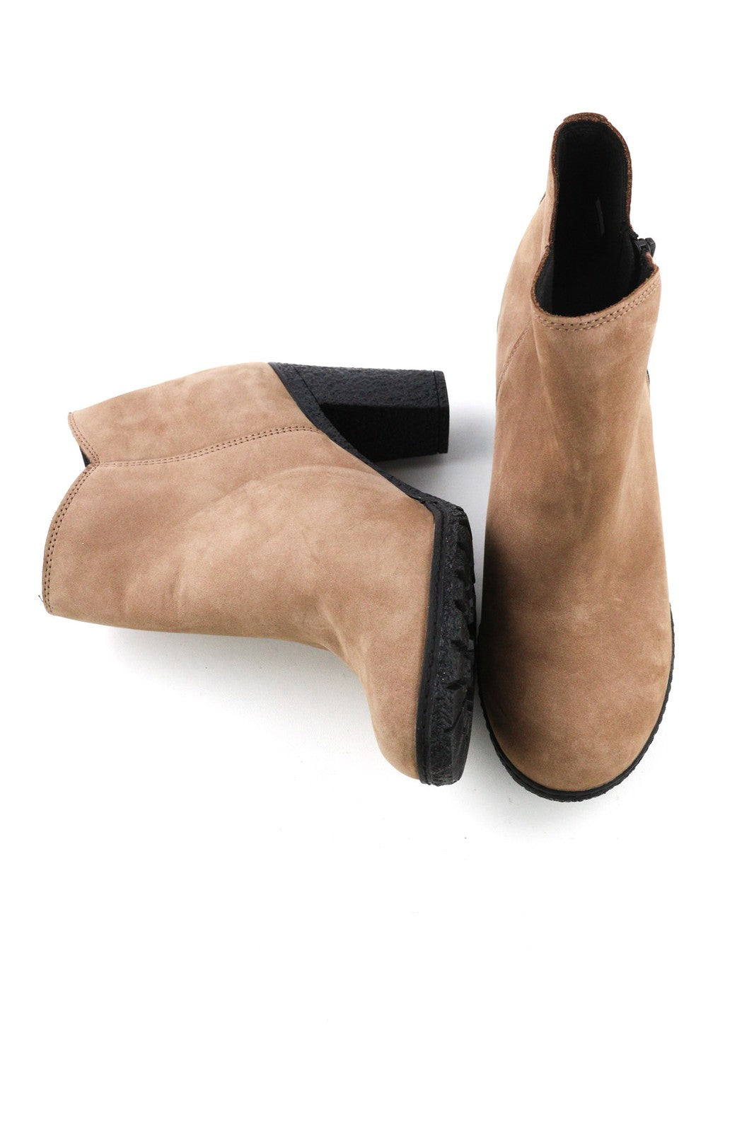 TIMBERLAND A2JJK-A6034 moteriški batai EU38/39 rudi odiniai užtrauktuku aukštakulniai 