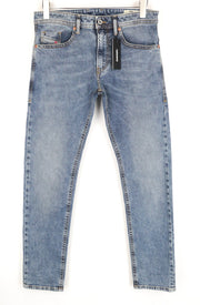 DIESEL Thommer 084UX vyriški ploni W29/L30 elastingi mėlyni džinsai 