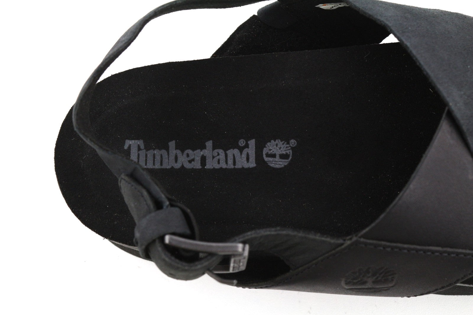 TIMBERLAND A23FE Santa Monica moteriškos juodos odinės basutės, 37/38 EU 