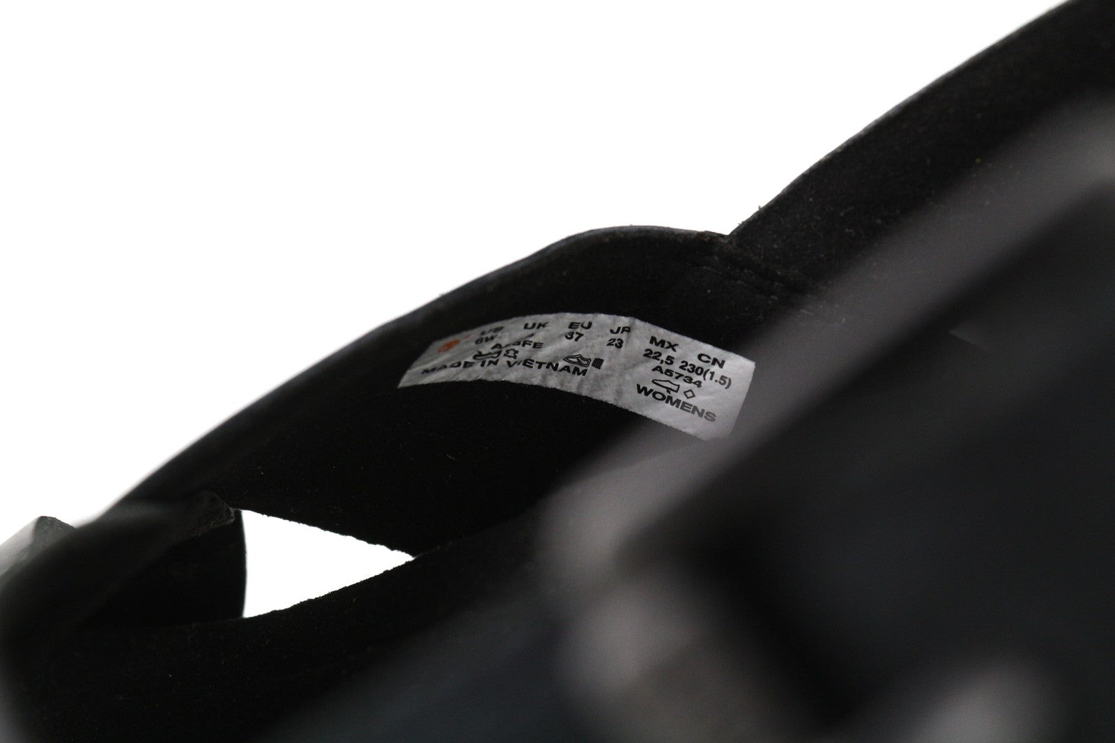 TIMBERLAND A23FE Santa Monica moteriškos juodos odinės basutės, 37/38 EU 