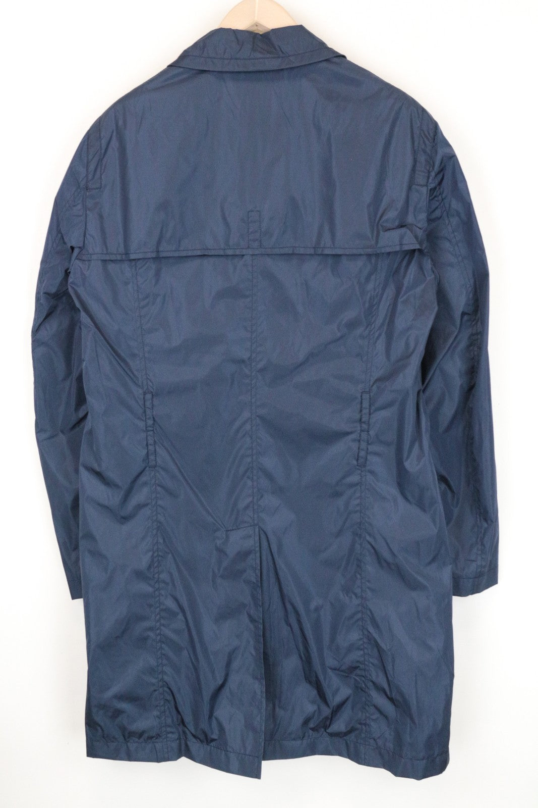 RICHMOND vyriška striukė 48 mėlyna ilgomis rankovėmis su apykakle, laisvalaikio stiliaus 