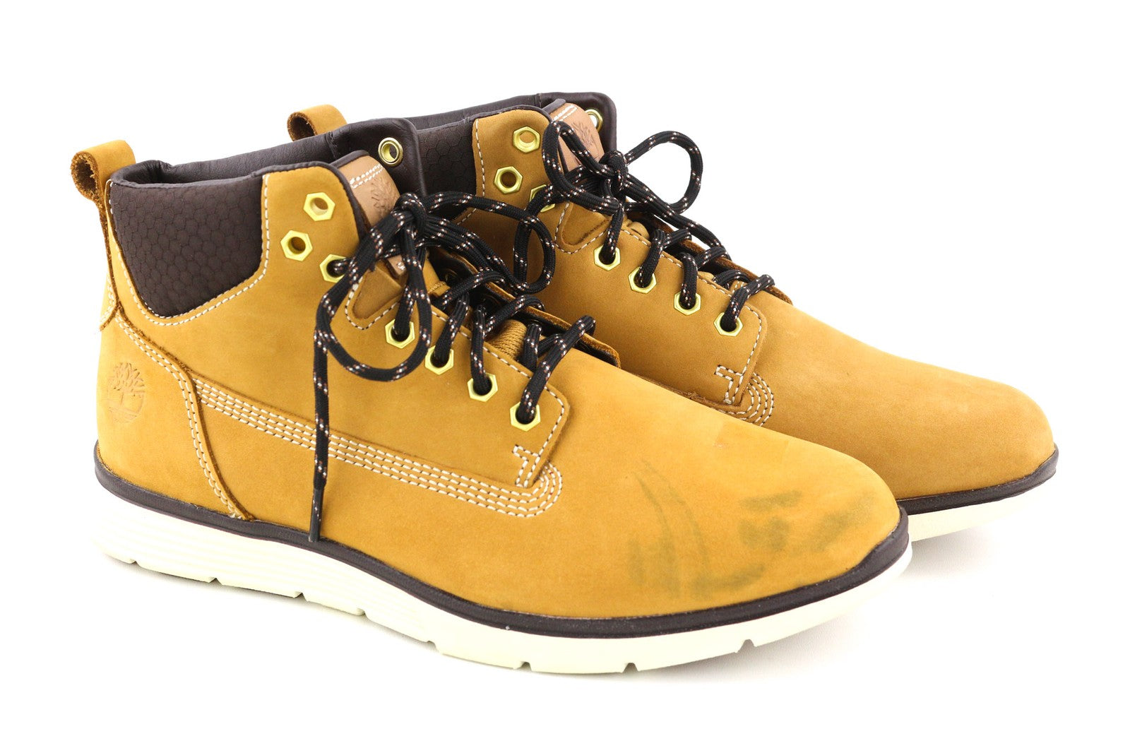 TIMBERLAND A191l-A2446 vyriški batai EU40/41 rudi, aukšti, suvarstyti odiniai 