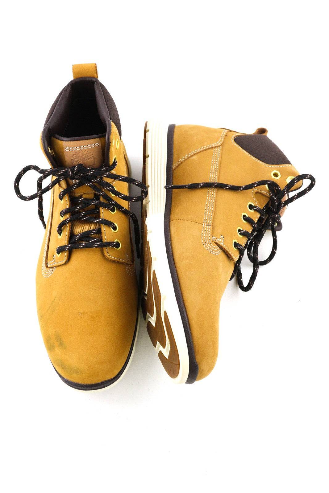 TIMBERLAND A191l-A2446 vyriški batai EU40/41 rudi, aukšti, suvarstyti odiniai 