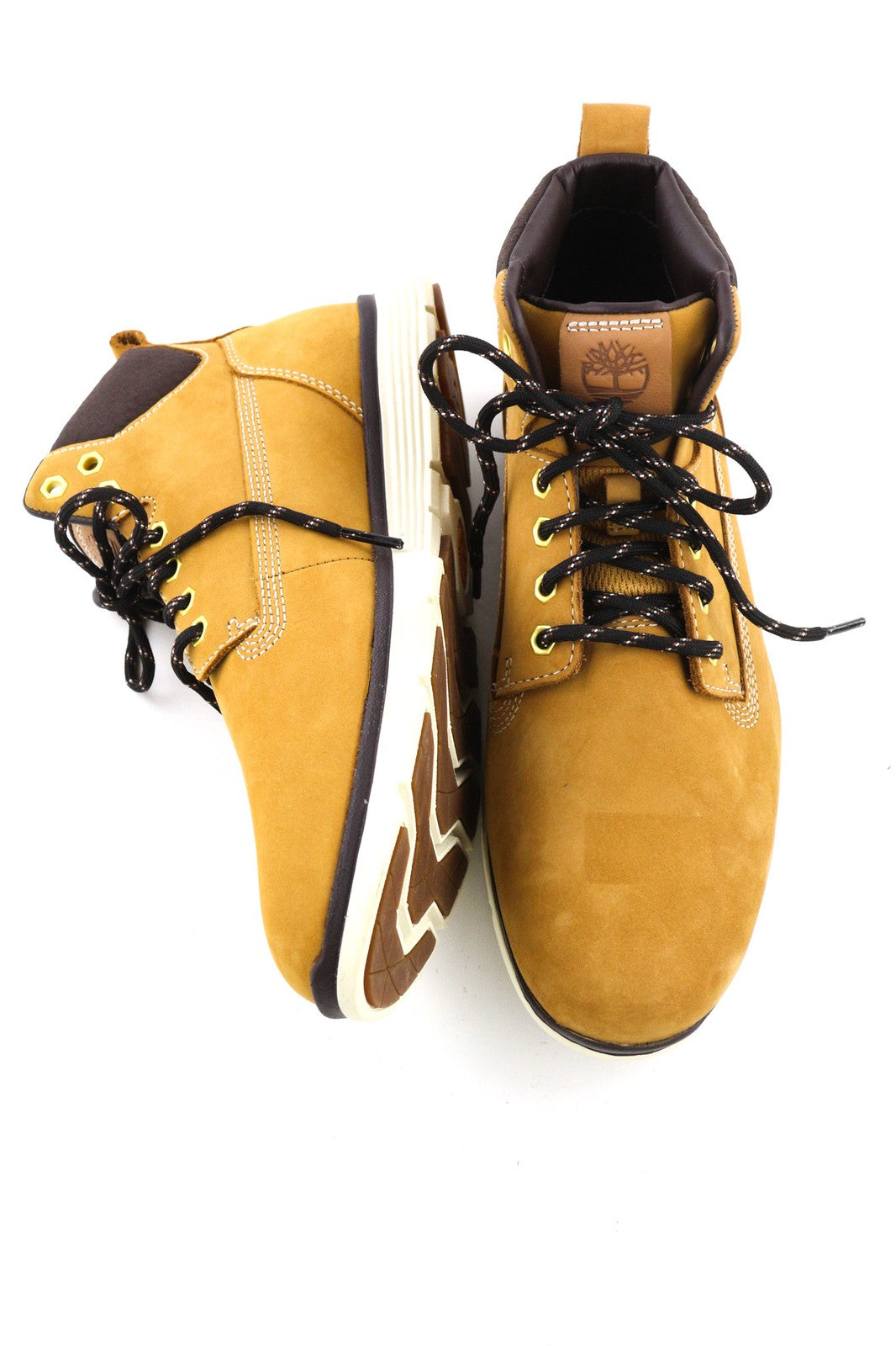 TIMBERLAND A191l-A2446 vyriški batai EU40/41 rudi, aukšti, suvarstyti odiniai 