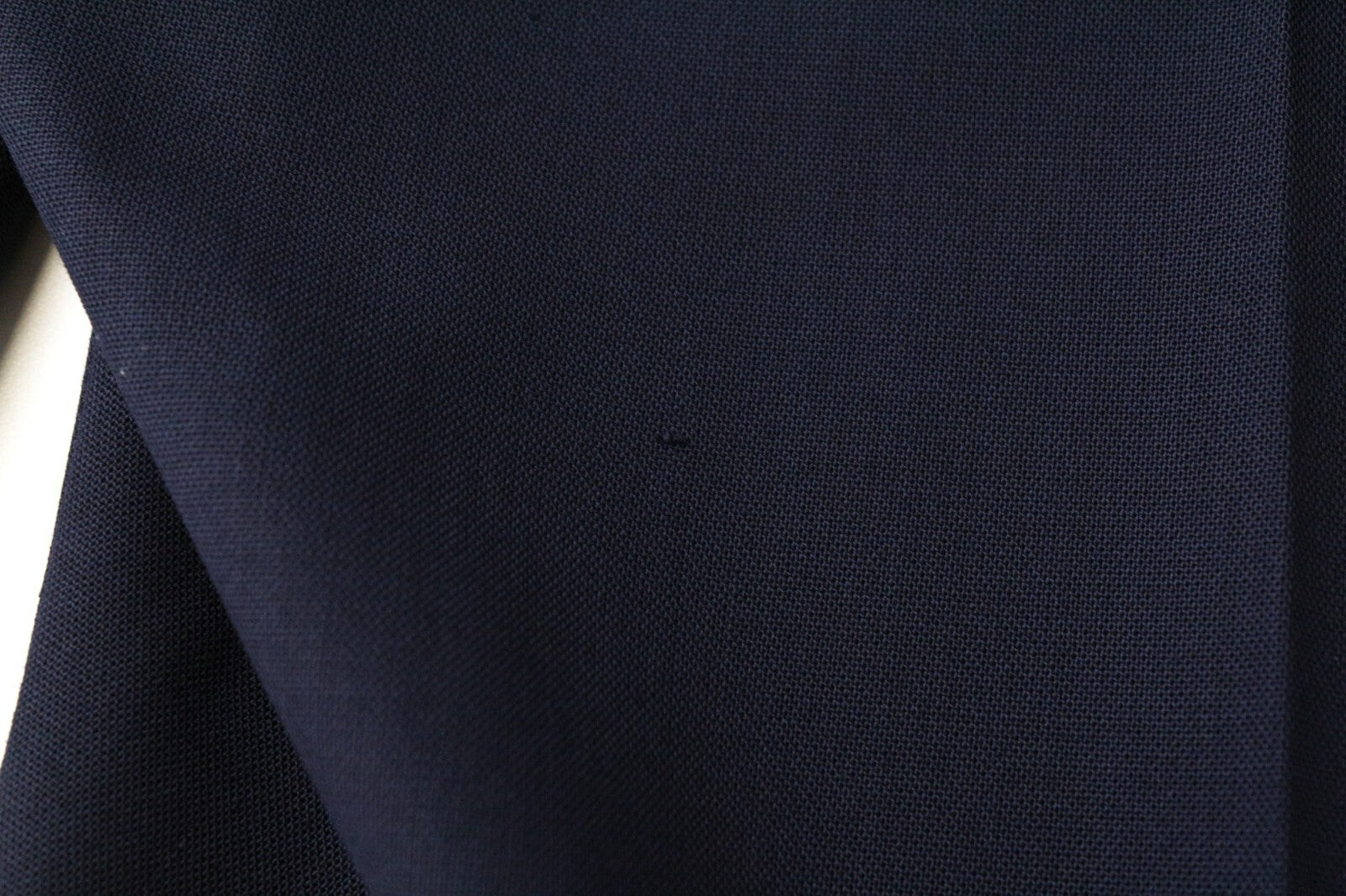 SUITSUPPLY Soho Mens Trousers UK44R Navy Blue Slim  Wool Flat-Front Classic