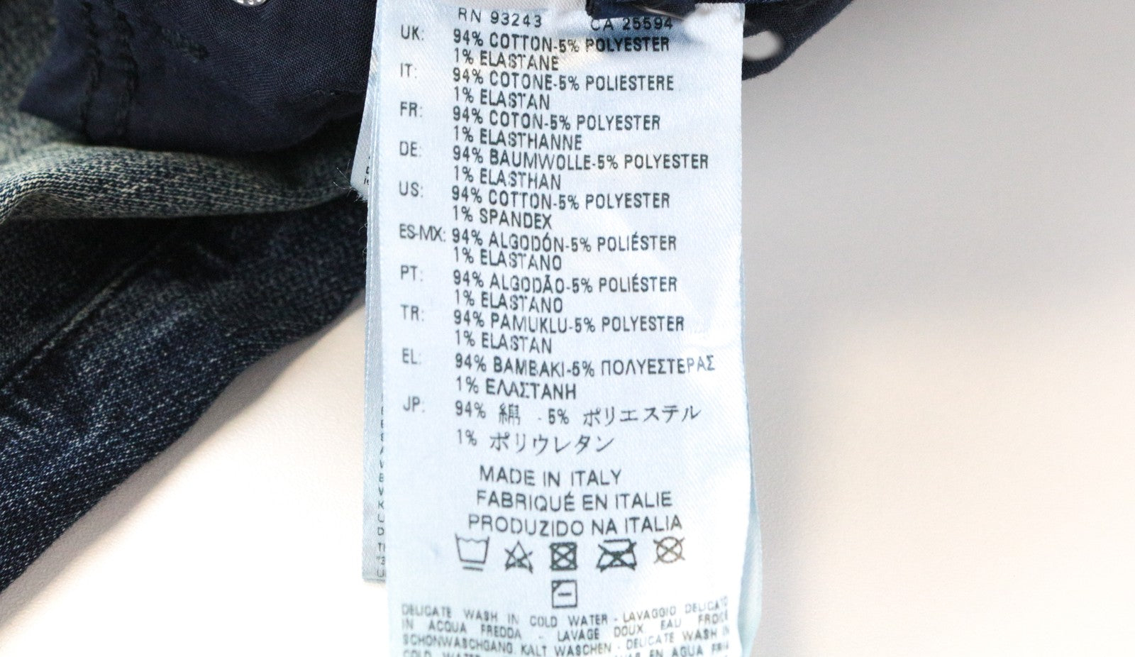 DIESEL Doris-NE 0601L W27 moteriškos plonos mėlynos medvilninės jogg džinsinės kelnės 