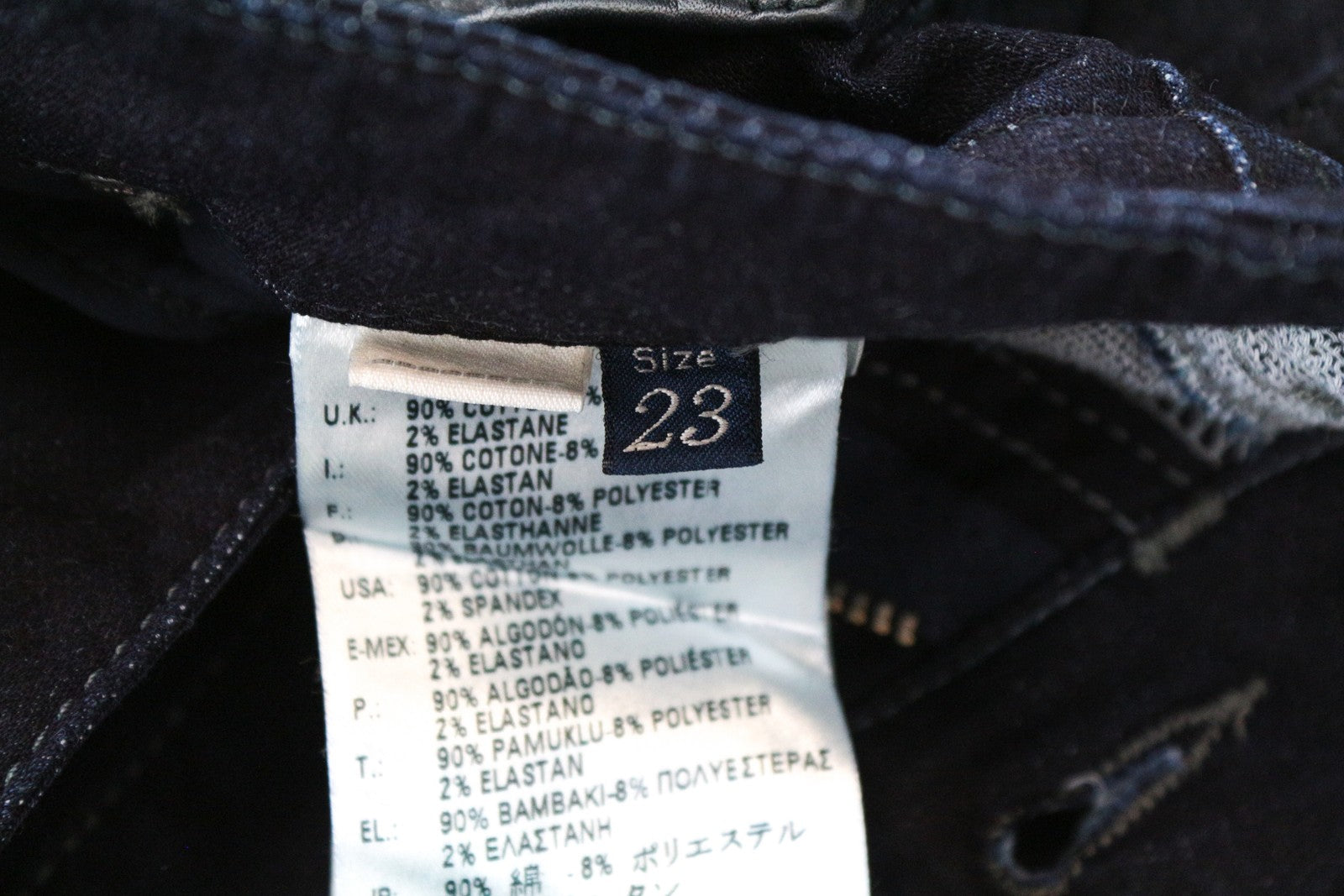 DIESEL Grupee-NE 0600V W23 mergaitiškos mėlynos, plonos medvilninės džinsinės kelnės jogg fit 