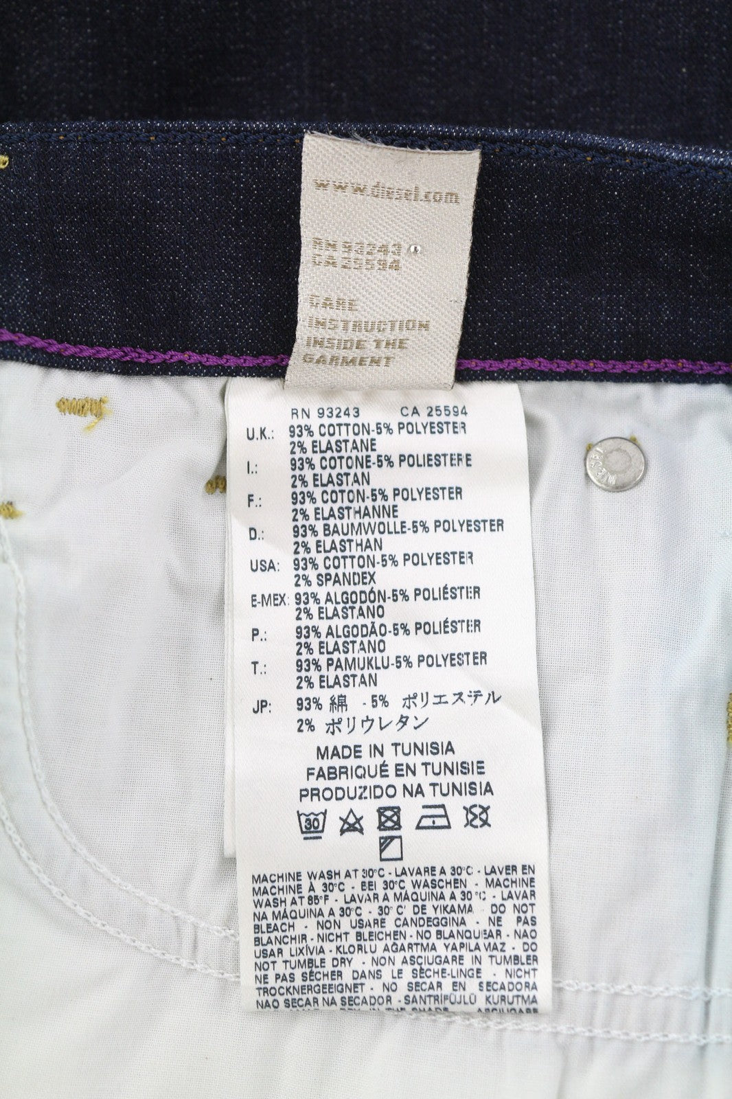 DIESEL Skinzee 0813C moteriški džinsai W26/L34 Super Slim Skinny Regular Stretch 