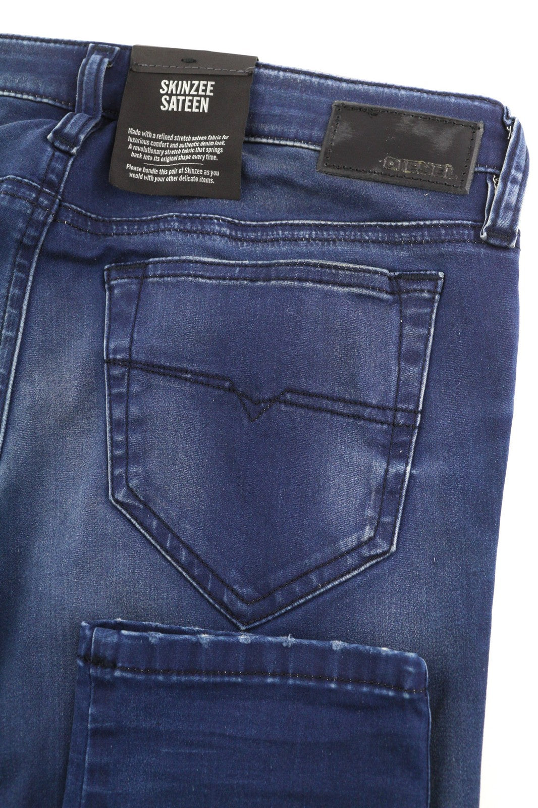 DIESEL Skinzee-Low 0667D moteriški džinsai W27/L32 Super Slim Skinny Waist Stretch 