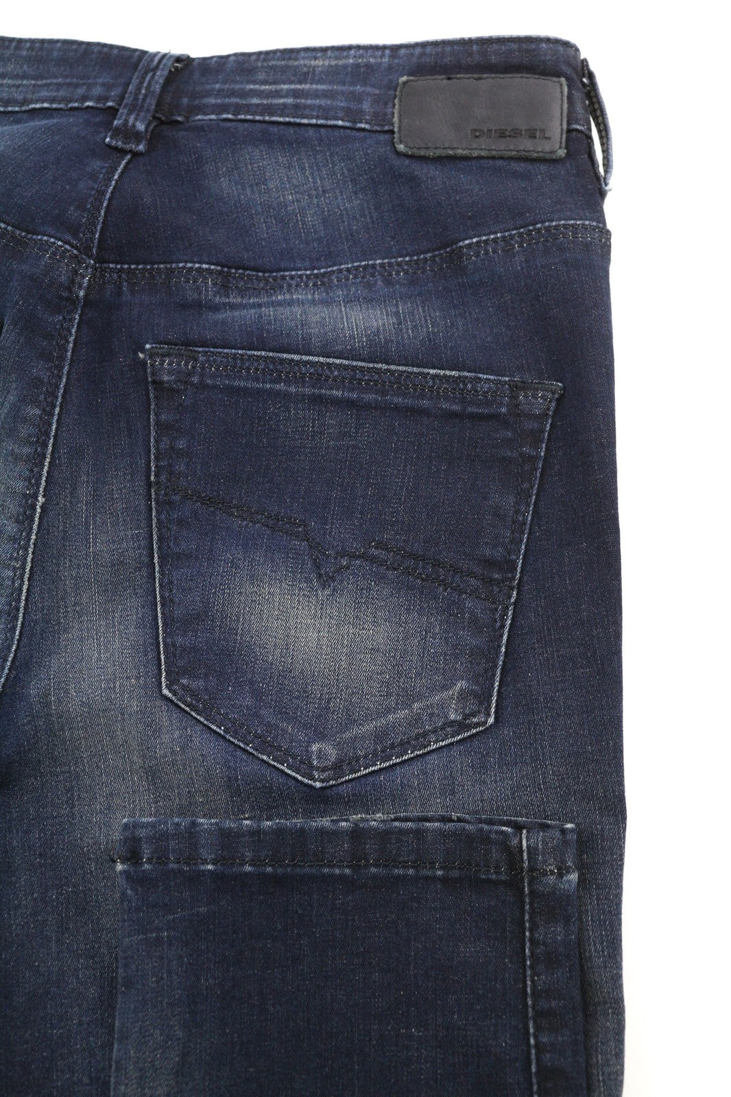 DIESEL Skinzee-High 0670D Women Jeans W24/L32 Super Slim Skinny High Waist Blue