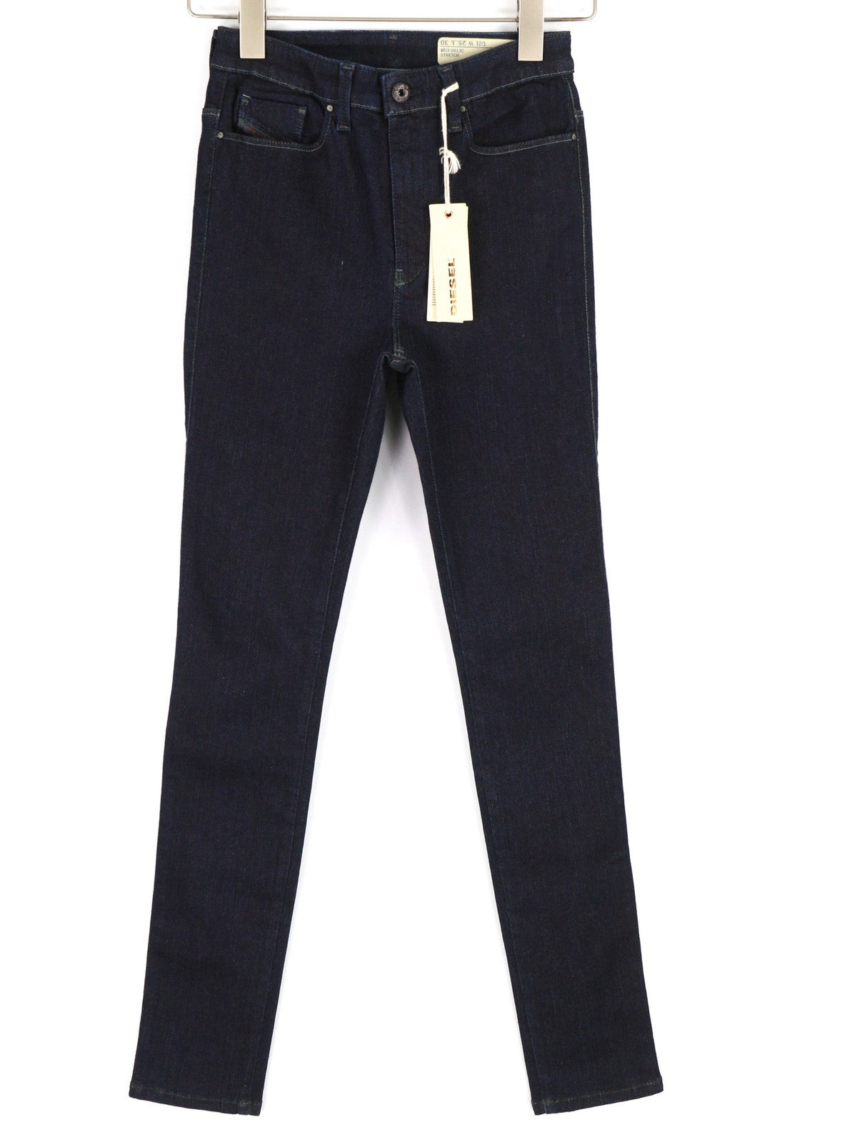 DIESEL Skinzee-High 0813C Womens Jeans W25/L30 Slim Skinny High Waist Blue