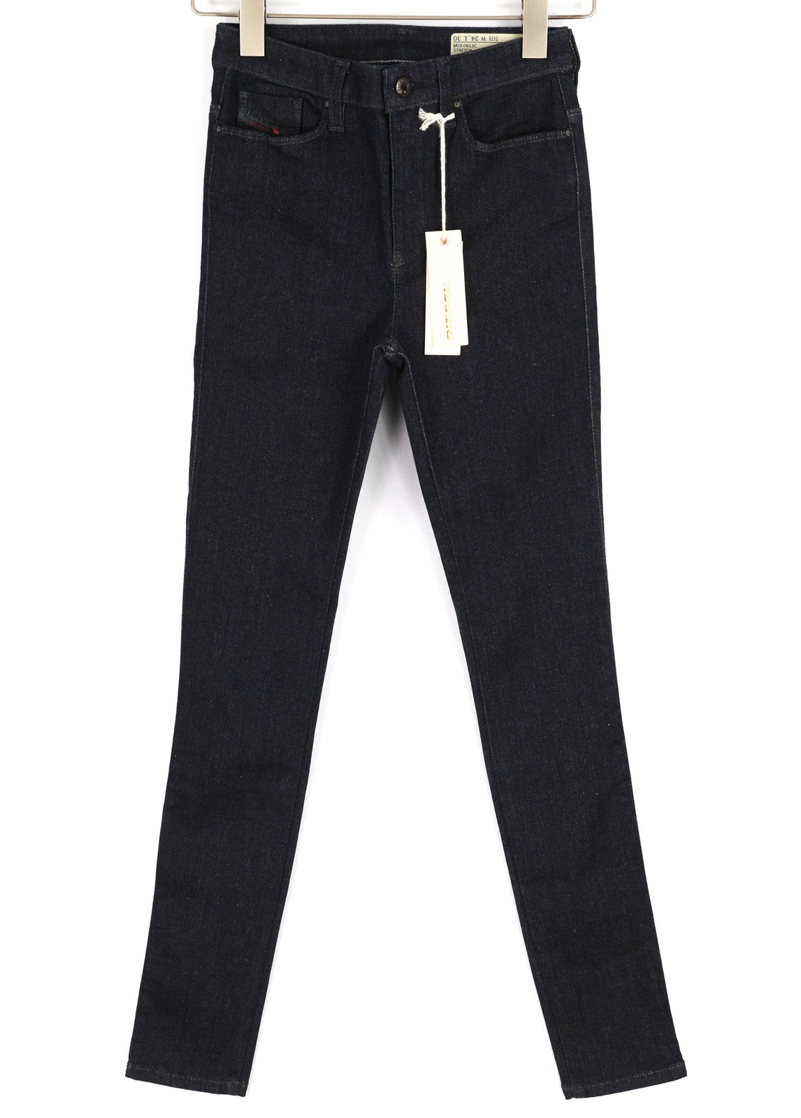 DIESEL Skinzee-High 0813C Womens Jeans W24/L30 Super Slim Skinny High Waist Zip