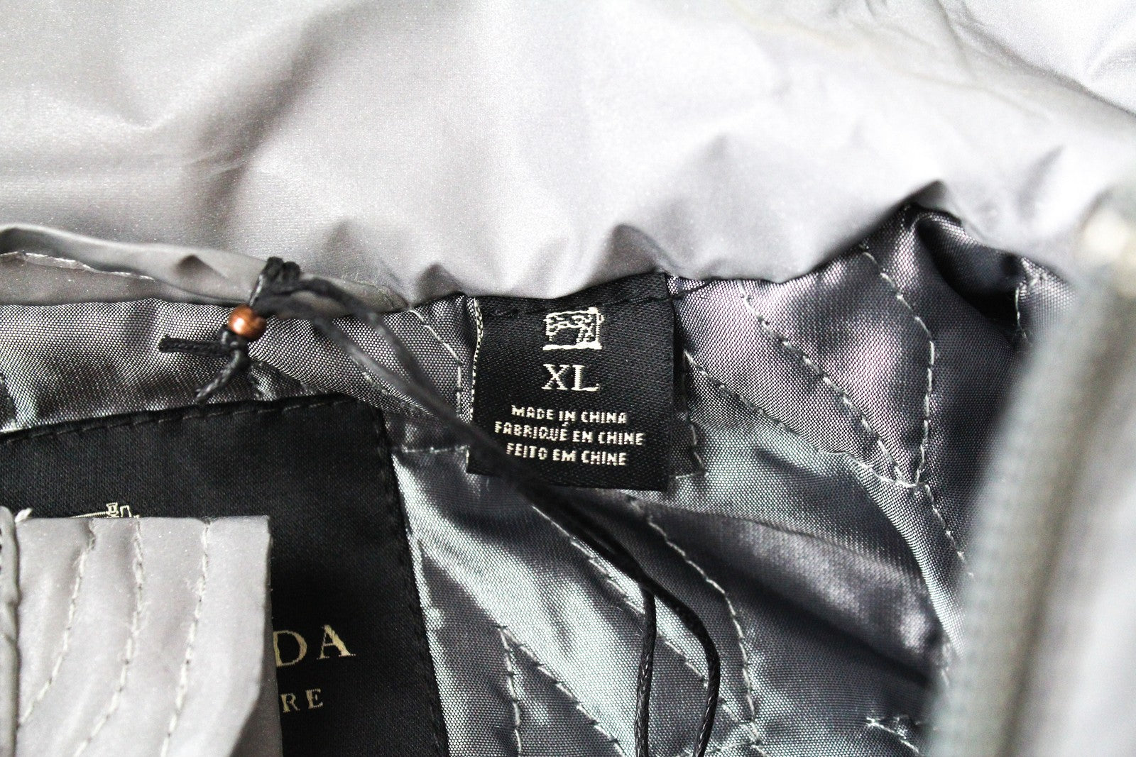 SCOTCH &amp; SODA Couture XL vyriška striukė su šviesą atspindinčiu pamušalu ir pilka užtrauktuku 