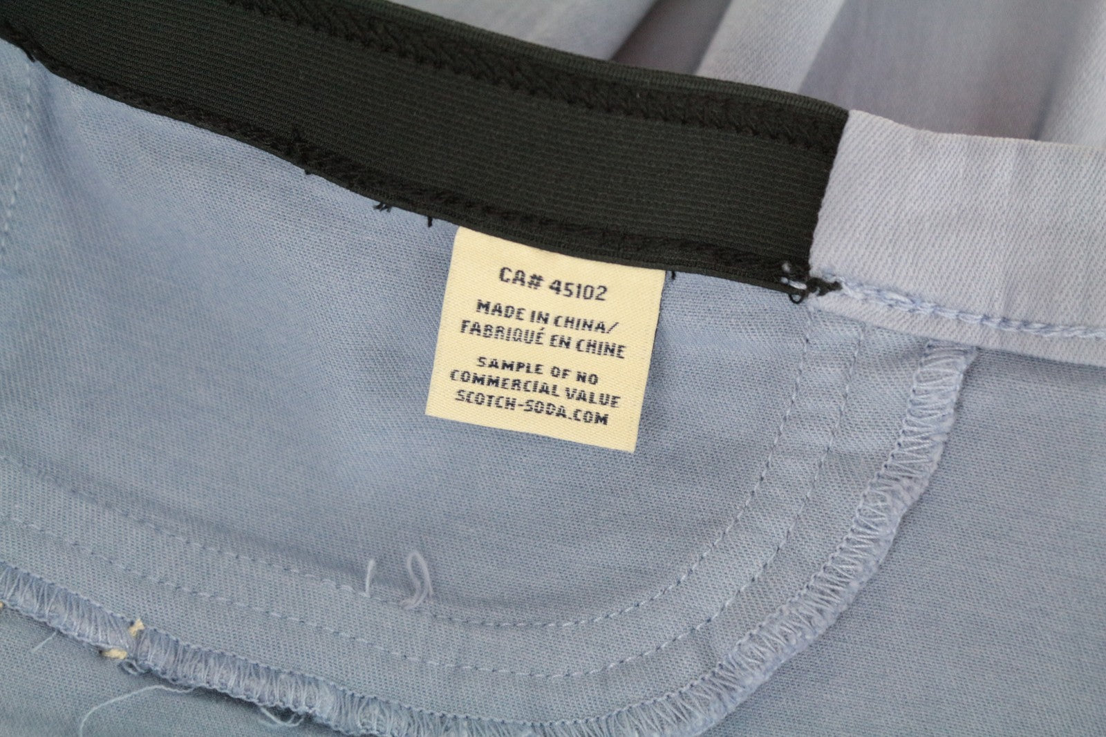 MAISON SCOTCH moteriškos plonos laisvalaikio kelnės ~W27/L31 mėlynos užtraukiamos 