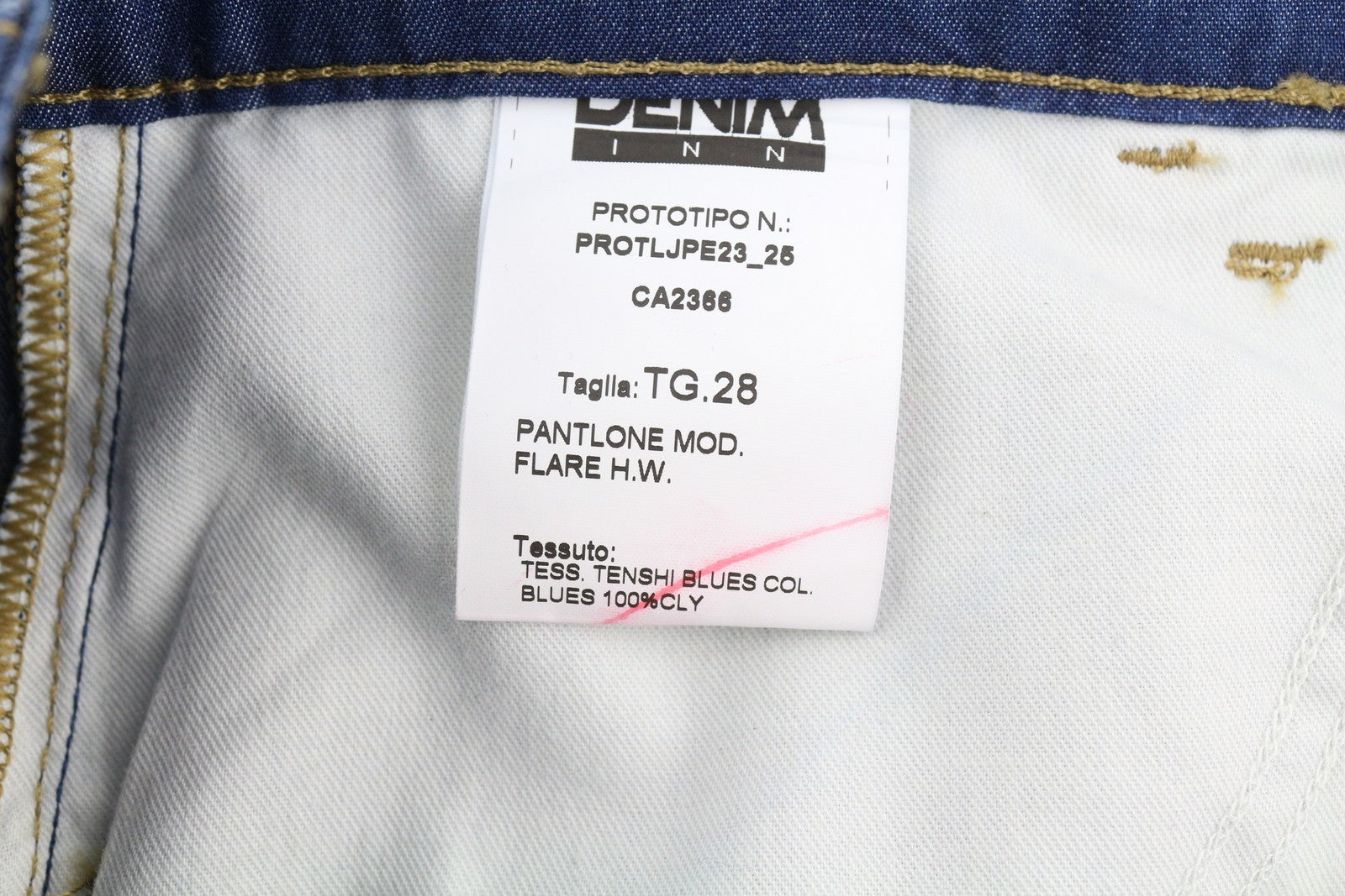 LIU JO platėjančios moteriškos kelnės W28 mėlynos aukštu juosmeniu platėjančių klešnių imitacijos 